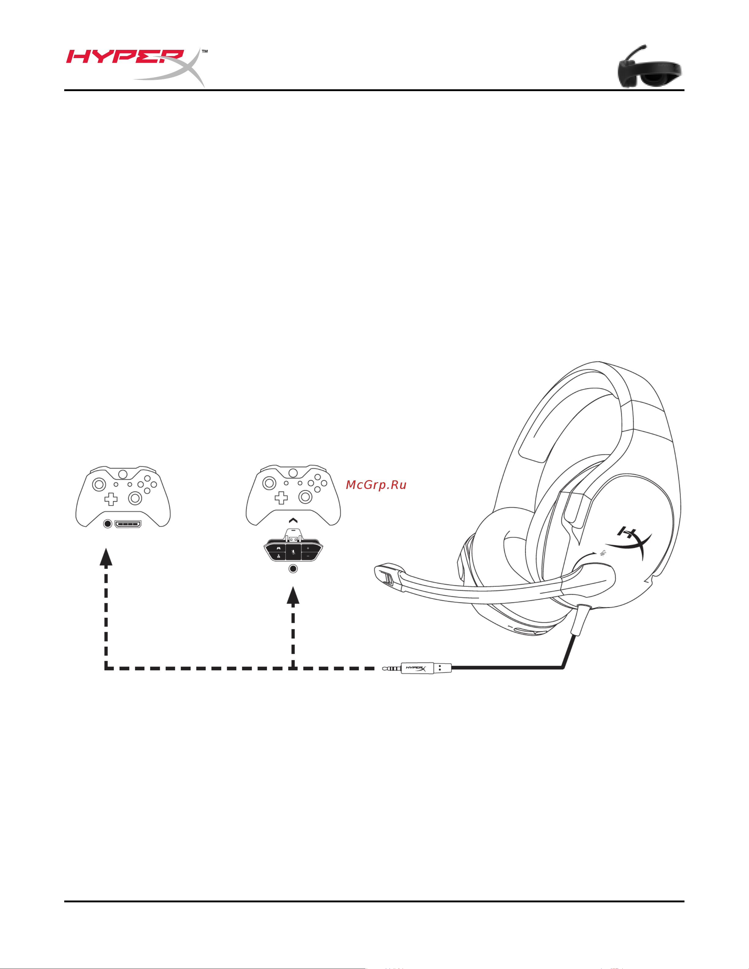 HyperX Cloud Stinger Руководство по эксплуатации онлайн [8/11] 804120