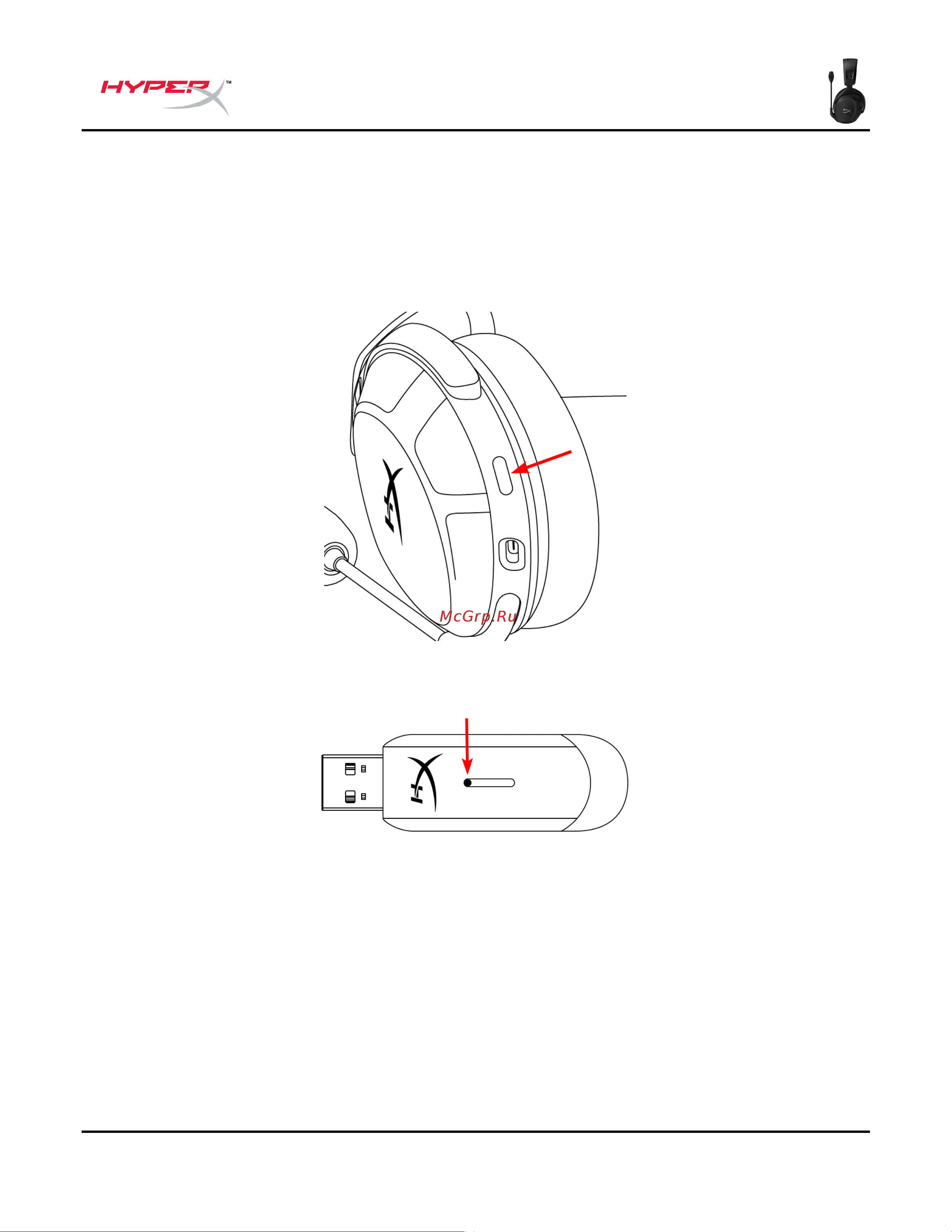 HyperX Cloud Stinger 2 Black [154/273] Kulaklığı ve kablosuz adaptörü manuel olarak eşleştirme