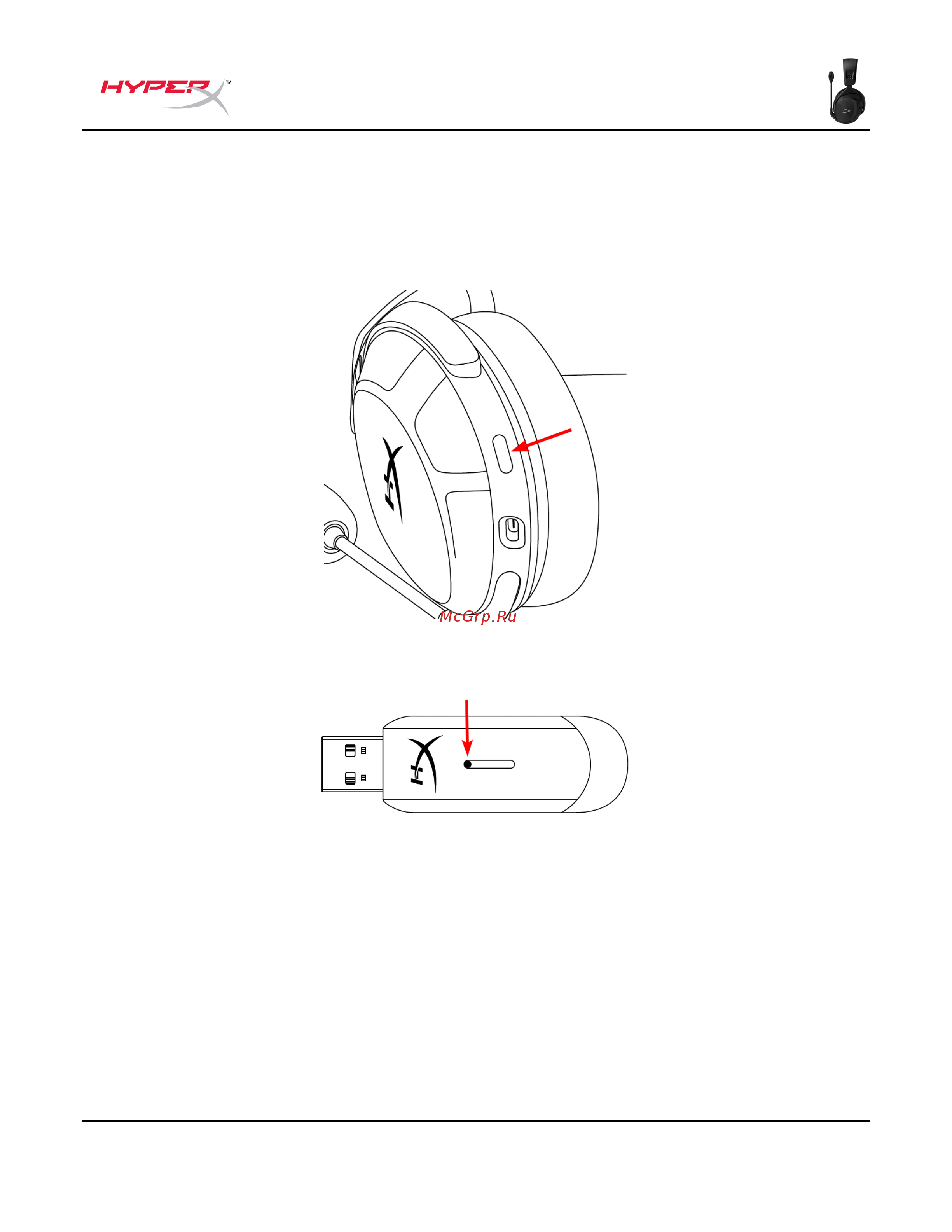 HyperX Cloud Stinger 2 Black [205/273] การจ บค ช ดห ฟ งก บอะแดปเตอร ไร สายด วยต วเอง manually pairing