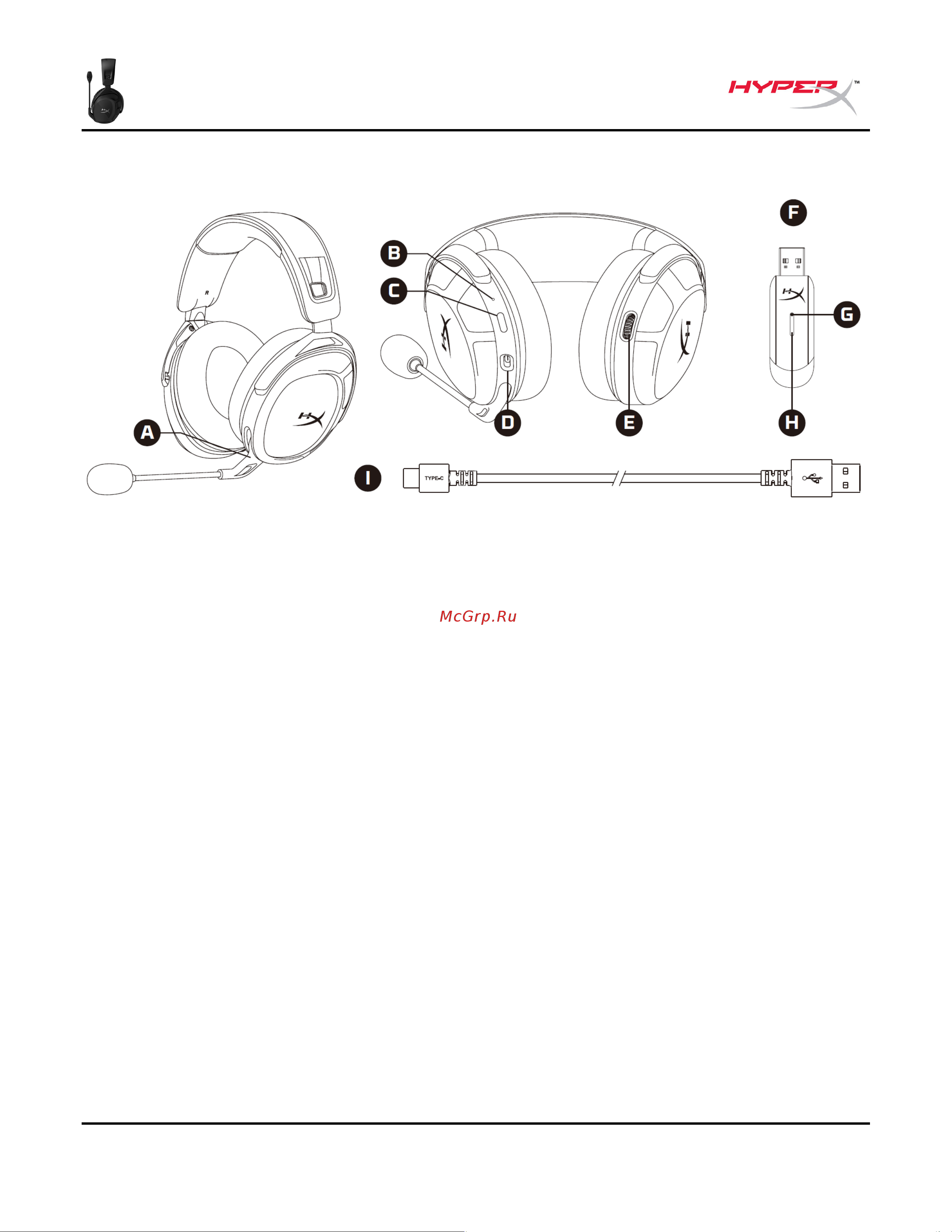 HyperX Cloud Stinger 2 Black [259/273] نظرة عامة