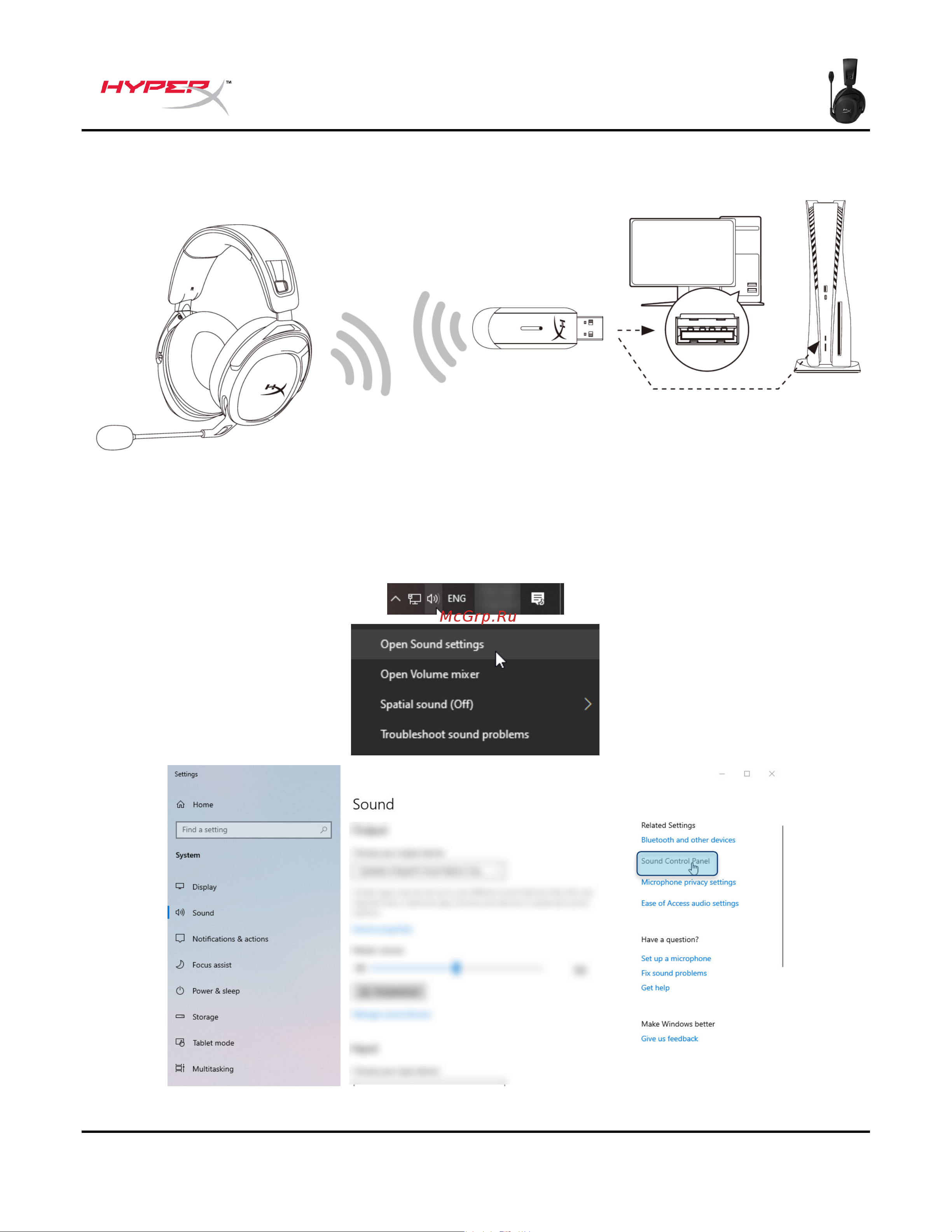 HyperX Cloud Stinger 2 Black [93/273] Configuração com o pc