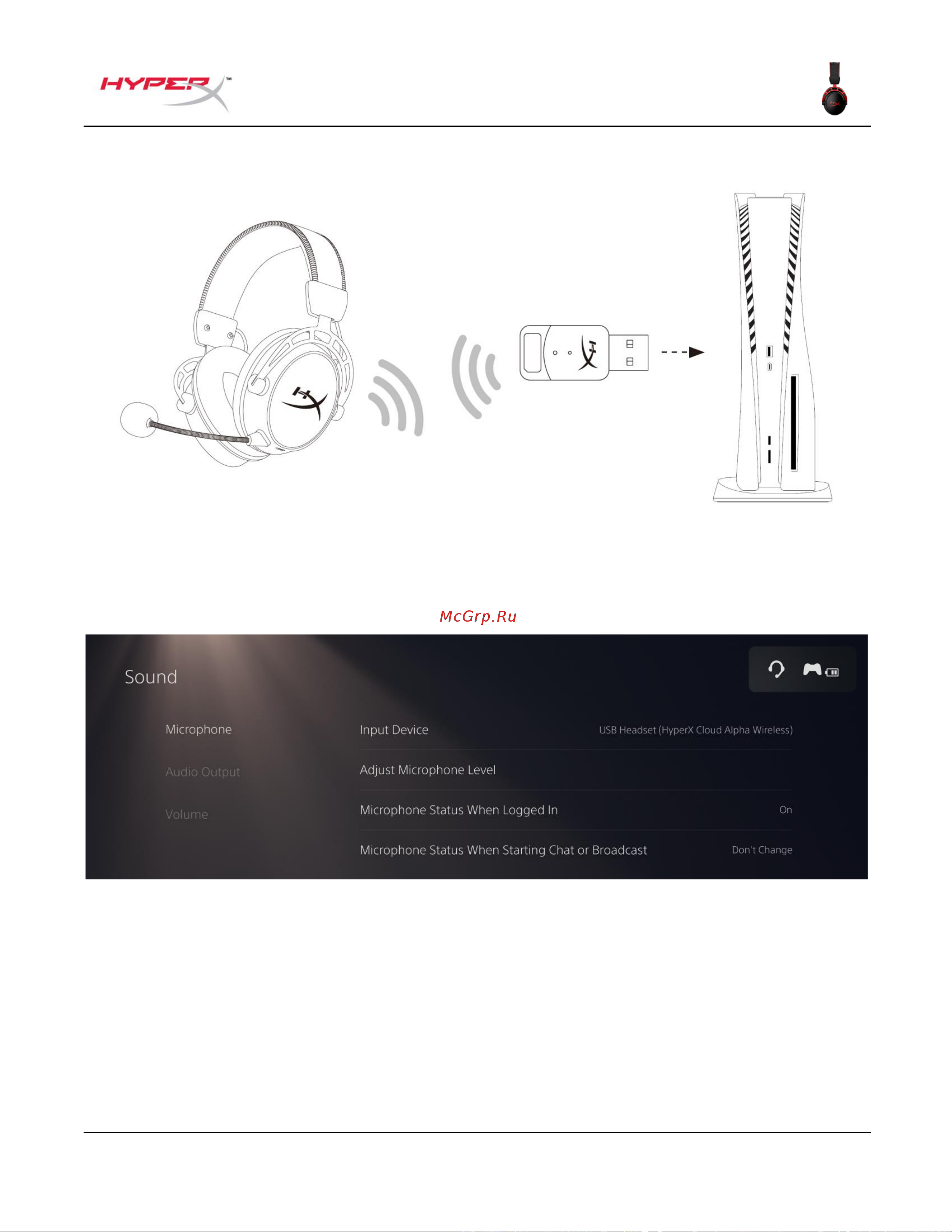 HyperX Cloud Alpha Wireless [10/16] Setting up with playstation 5