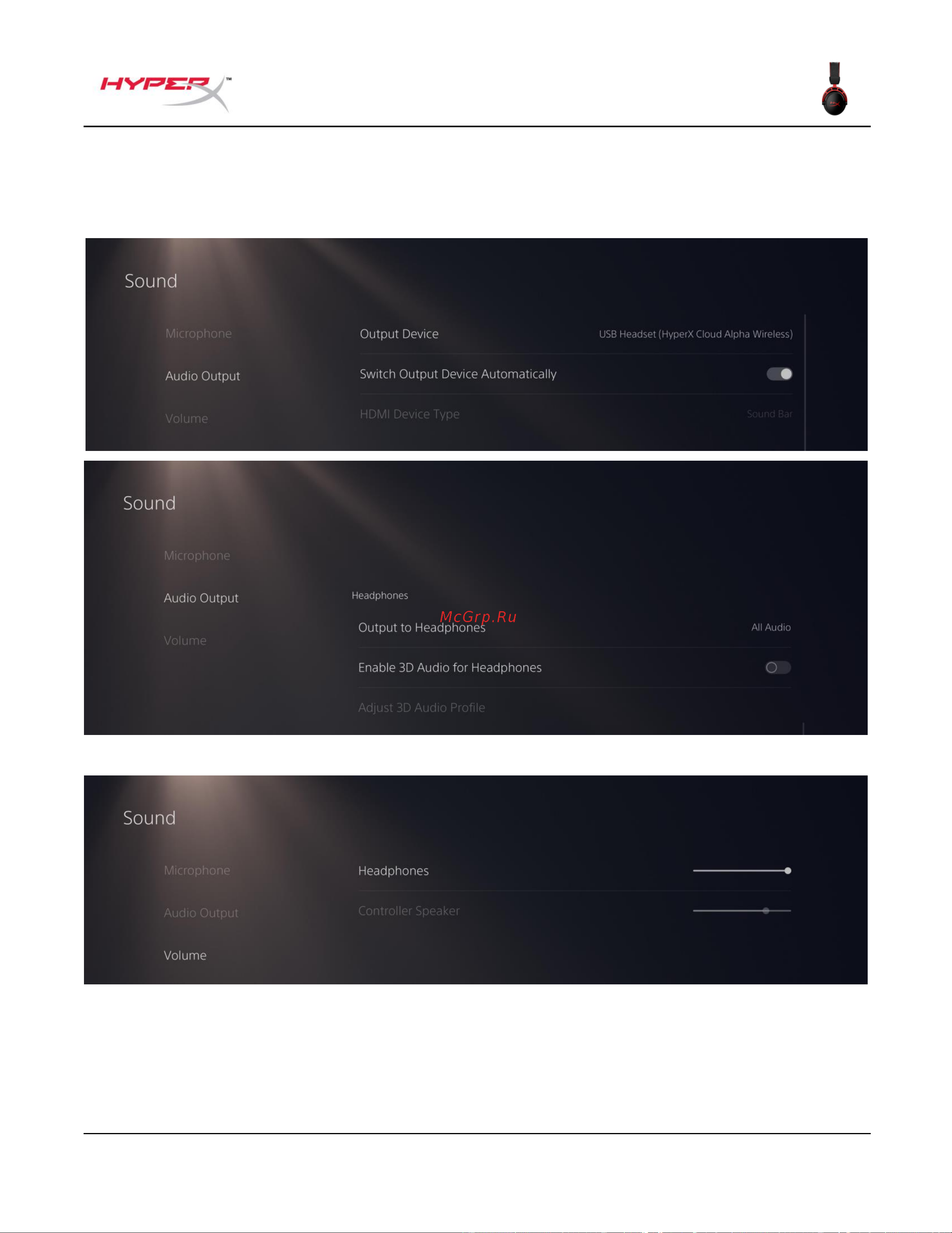HyperX Cloud Alpha Wireless Руководство по эксплуатации онлайн [11/16] 804123