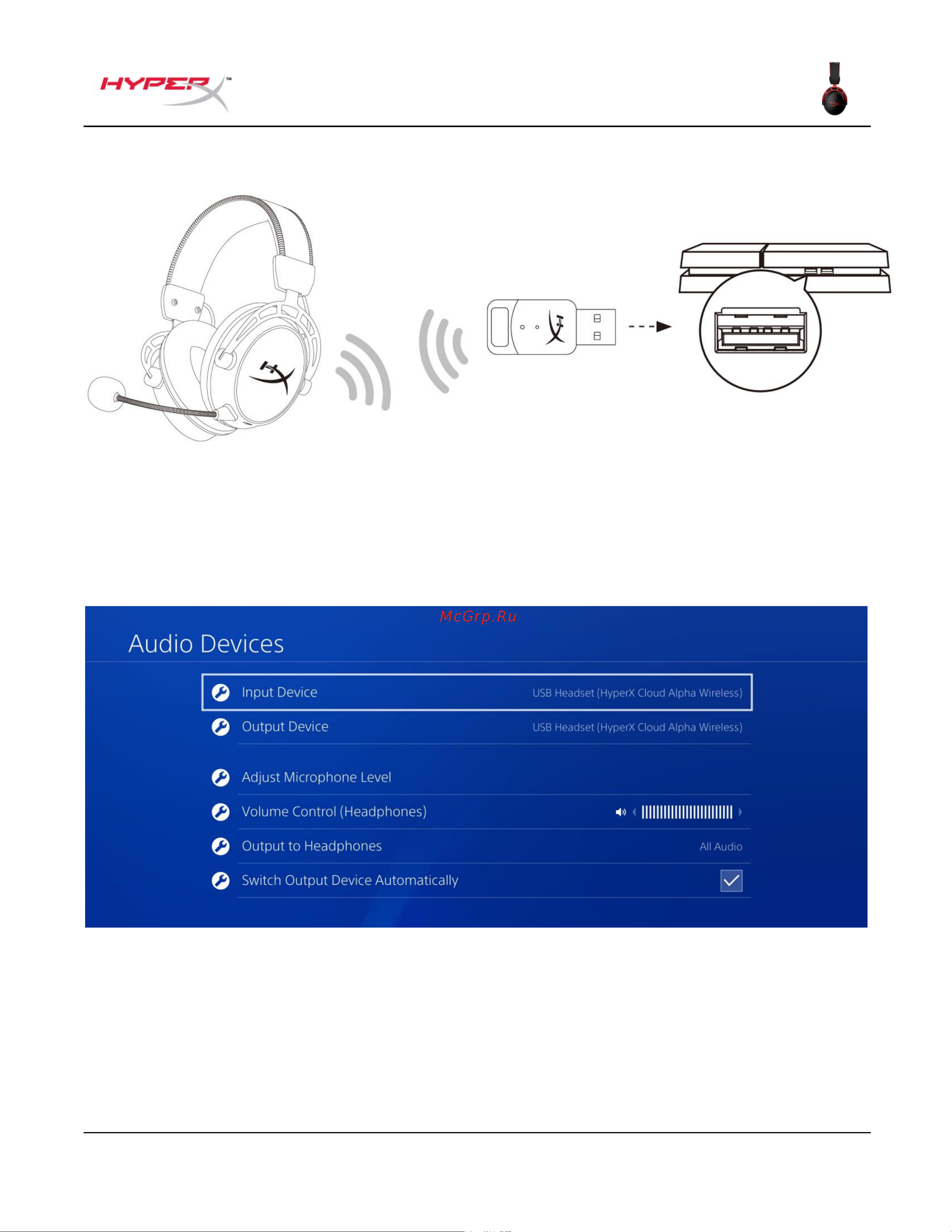 HyperX Cloud Alpha Wireless [9/16] Setting up with playstation 4