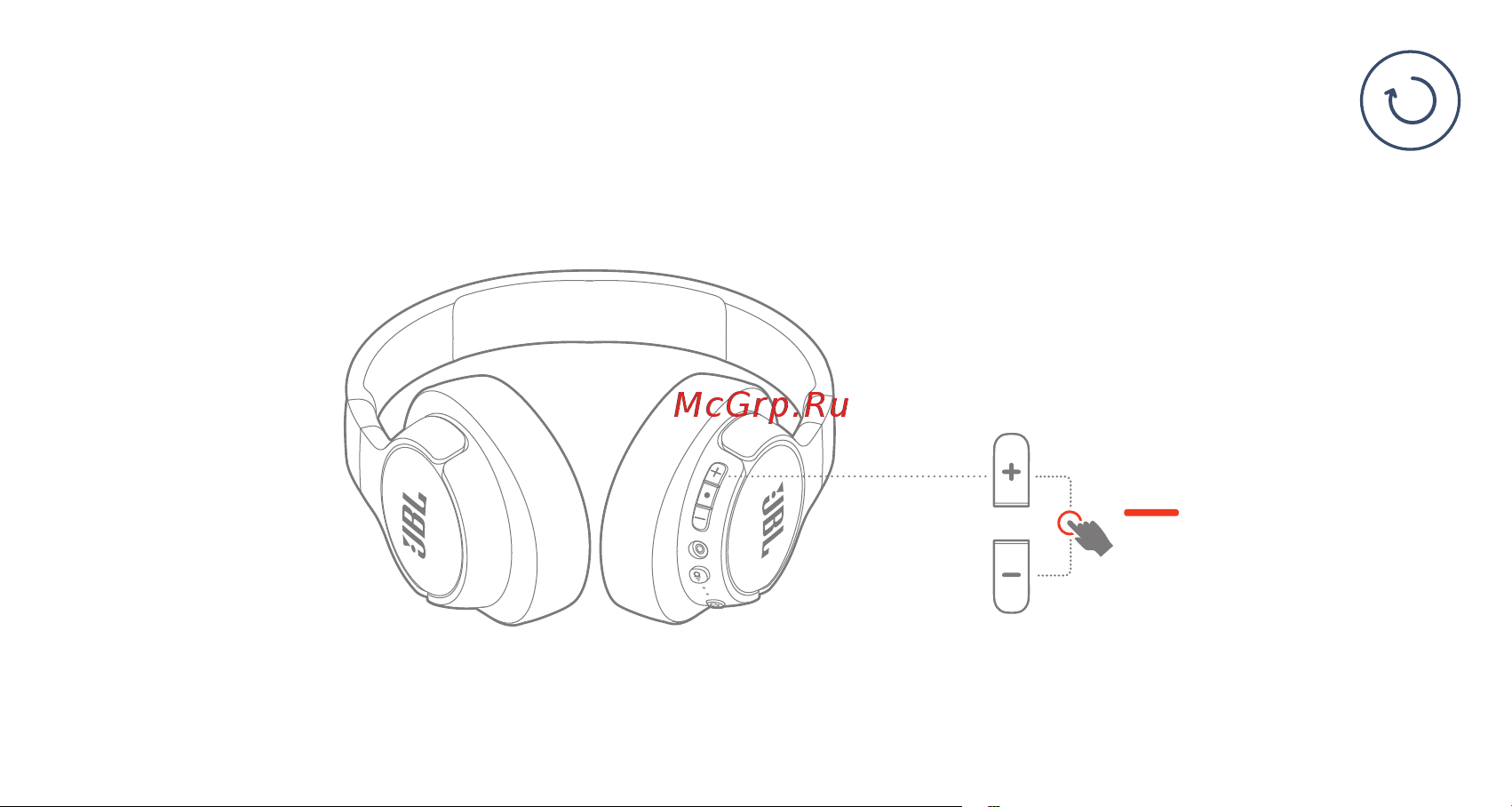 JBL Tune 770 NC white [11/35] Factory reset