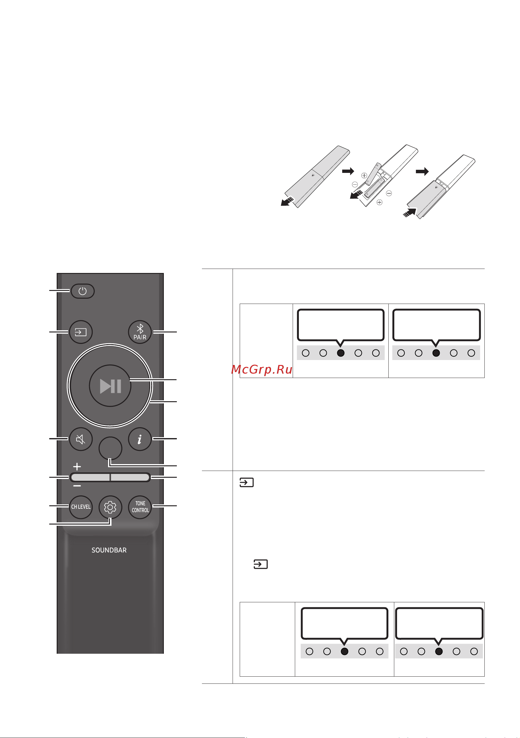 Samsung HW-S60B [10/140] Использование пульта