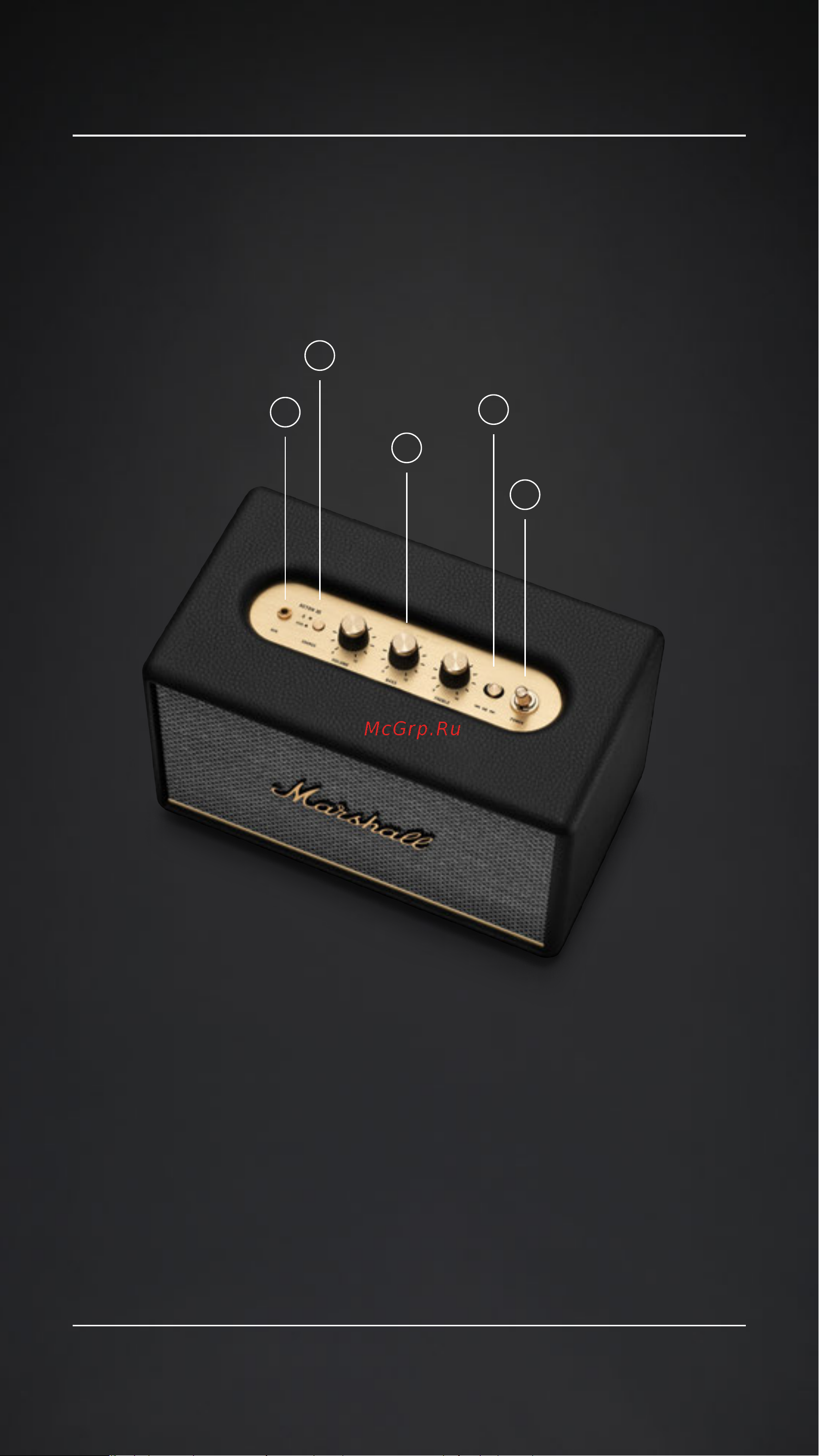Marshall Acton III Black [11/304] ةيبرعلازاهجلاميمصت