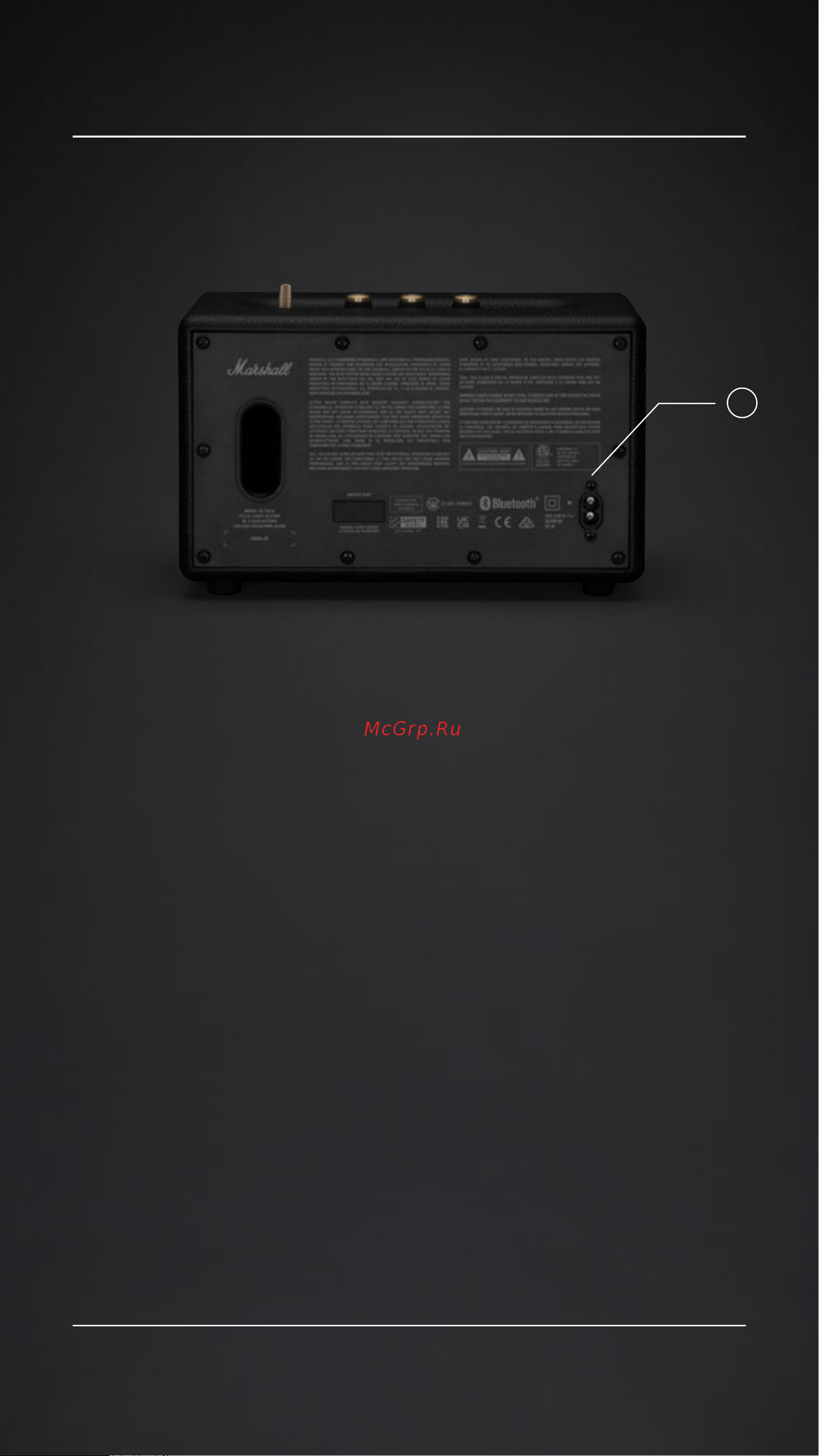 Marshall Acton III Black [158/304] 장치 레이아웃 한국
