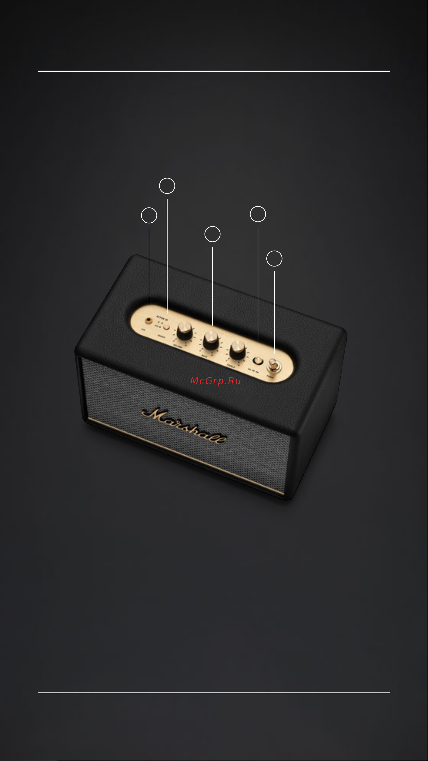 Marshall Acton III Black [223/304] 设备布局 简体中文