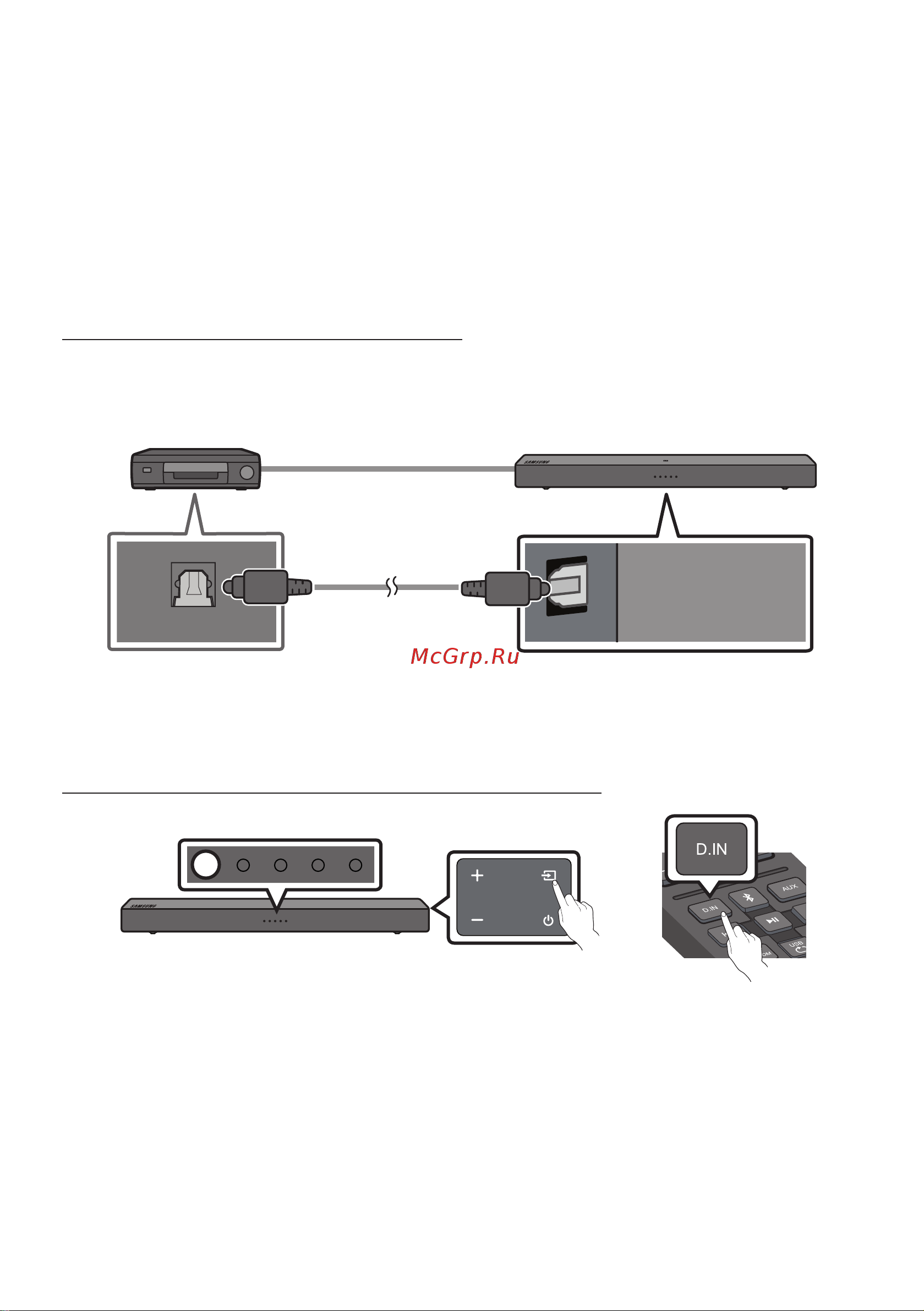 Samsung HW-T400 [20/105] Digital audio in optical