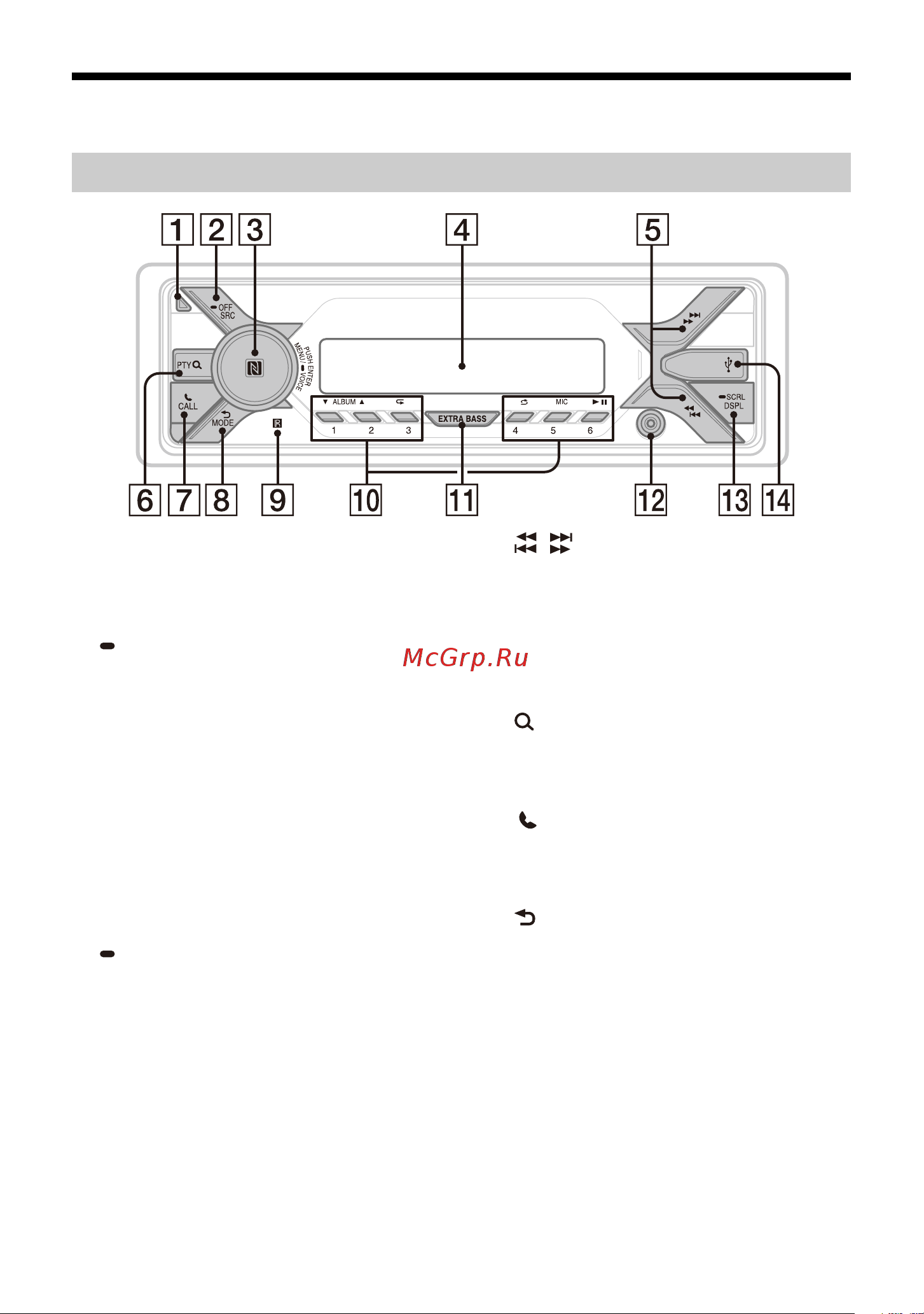 Sony DSX-A416BT [5/232] Main unit