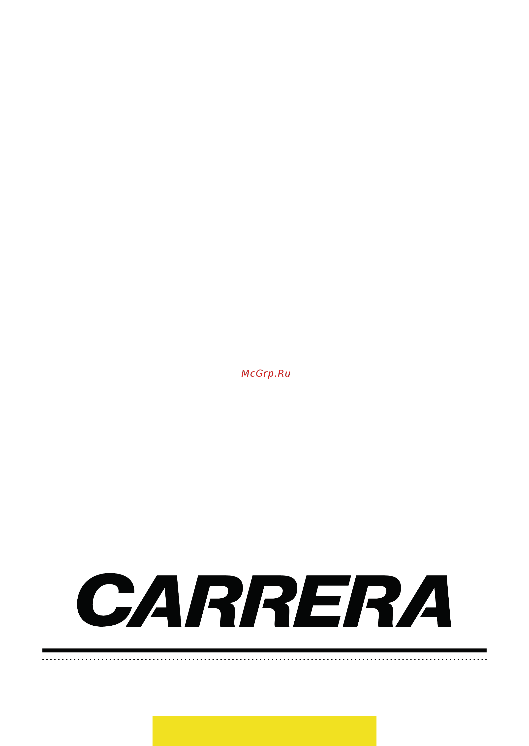 Carrera № 555 Руководство по эксплуатации онлайн [16/16] 804585