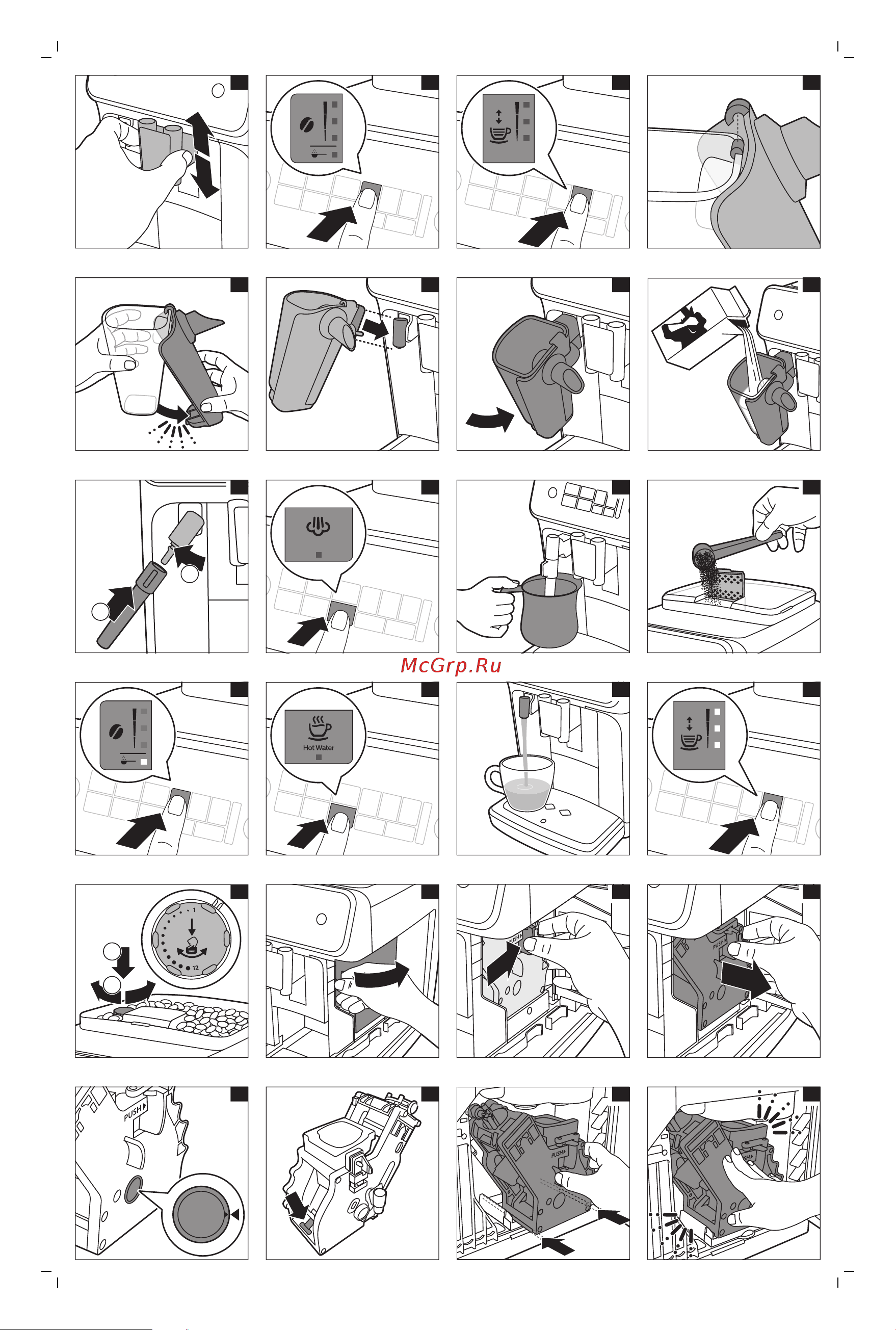 Philips EP3241/50 Руководство по эксплуатации онлайн [36/40] 804734