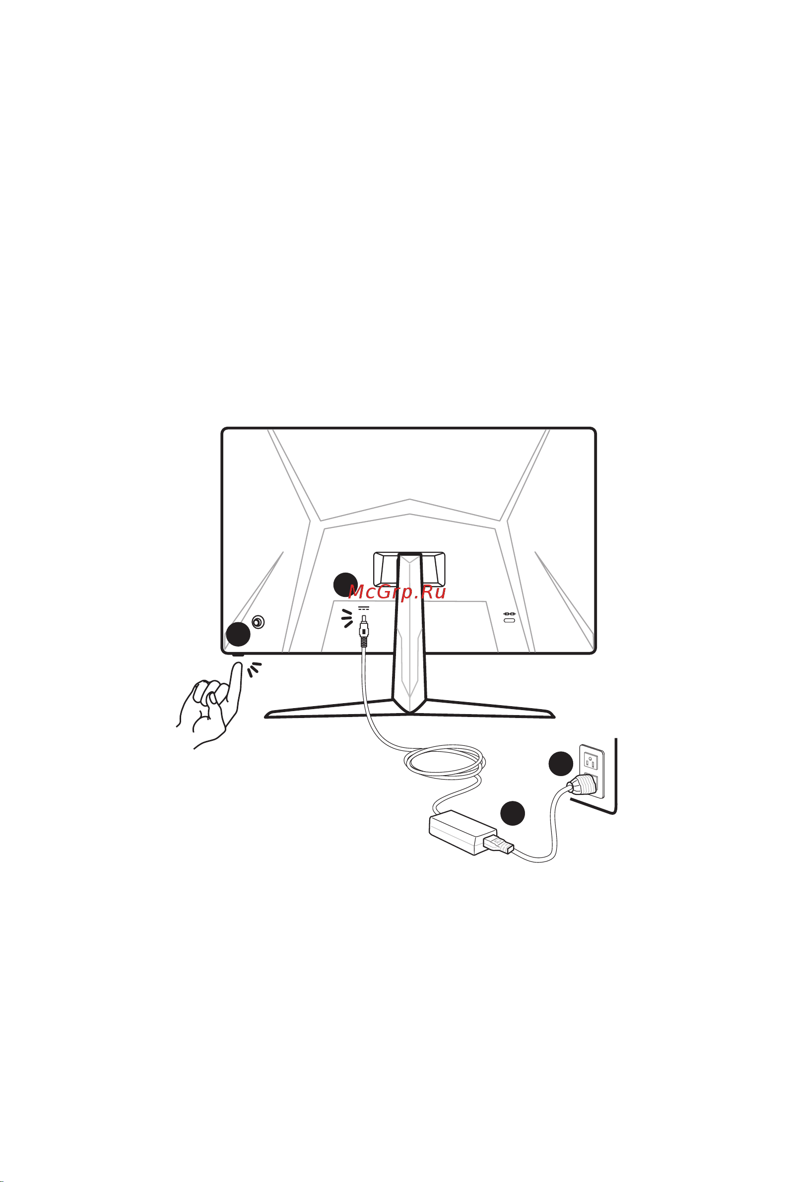 MSI G2422 [13/35] Подключение монитора к пк