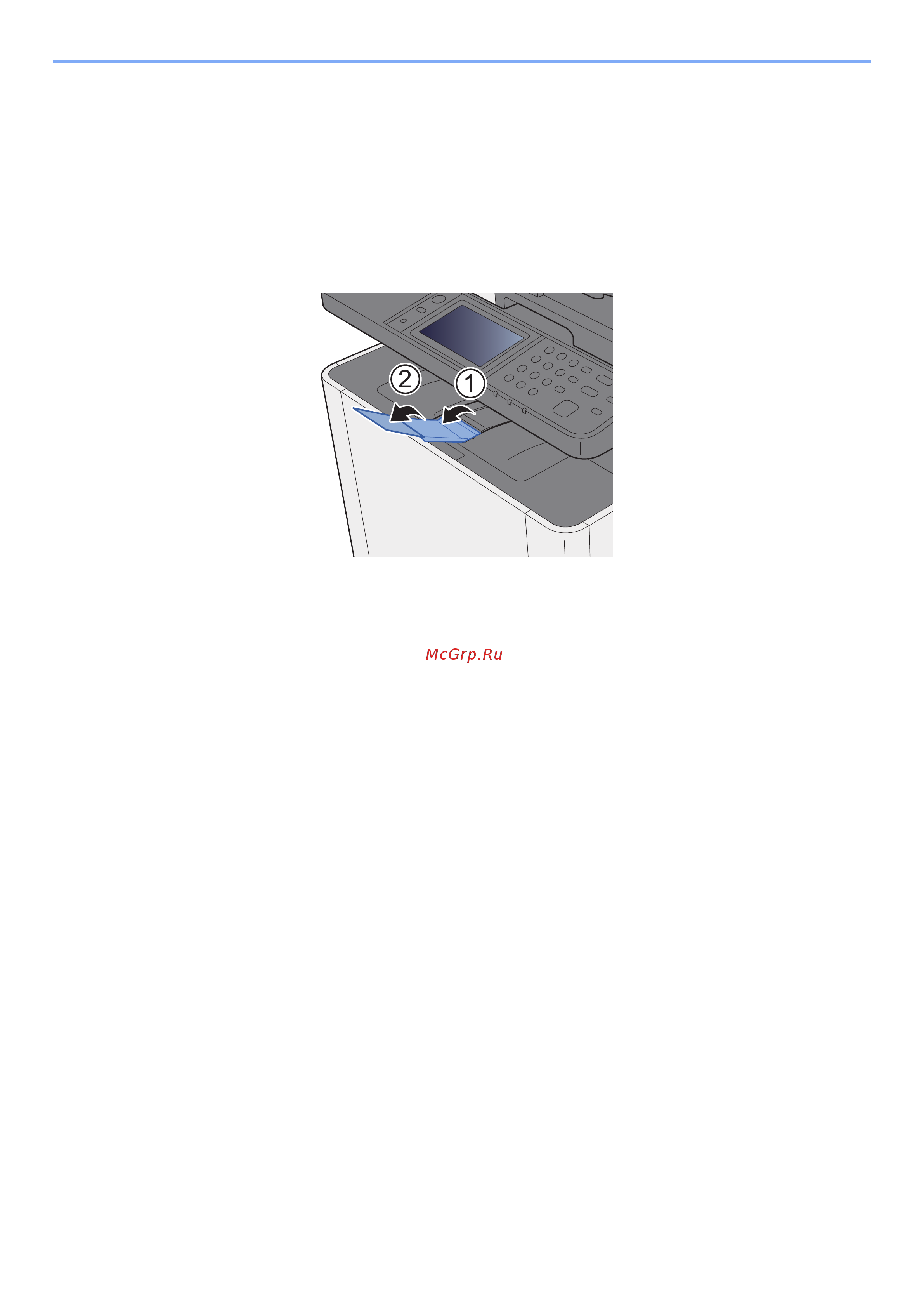 Kyocera ECOSYS M5526cdn [126/0] Меры предосторожности по выходу бумаги