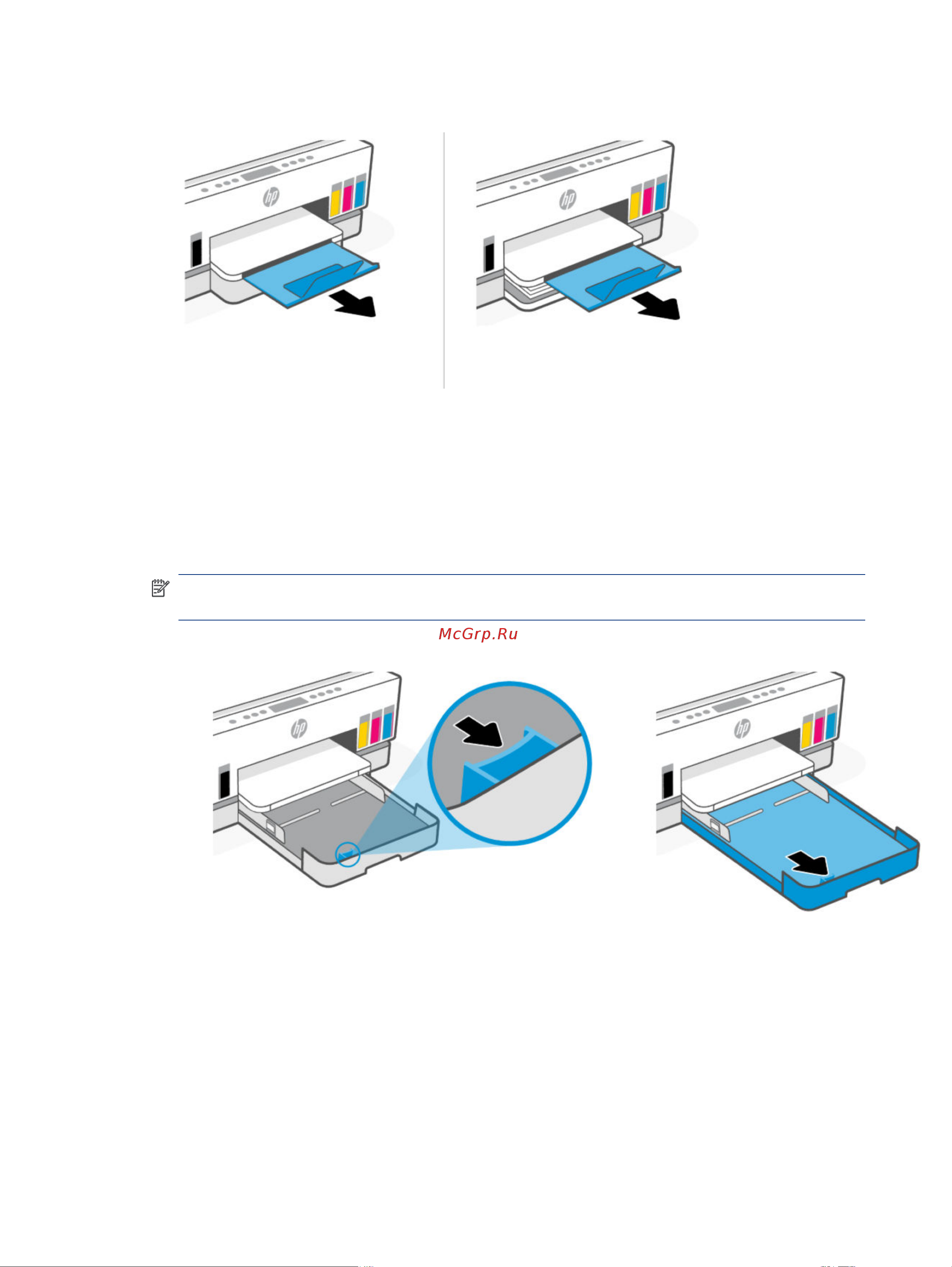 HP Smart Tank 720 (6UU46A) [38/113] Загрузка стандартной бумаги