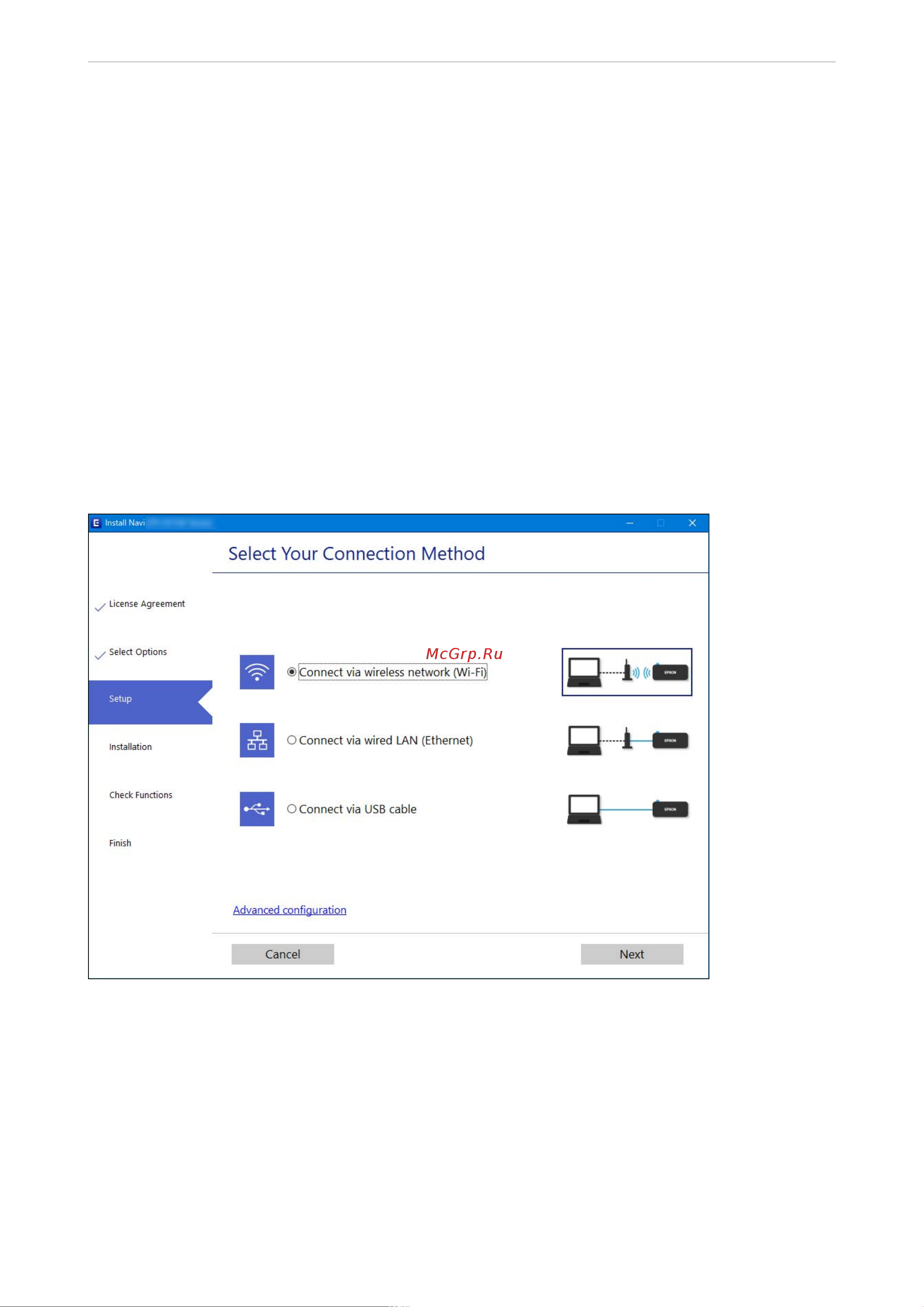Epson L3260 [240/305] Включение режима энергосберегающего соединения ethernet