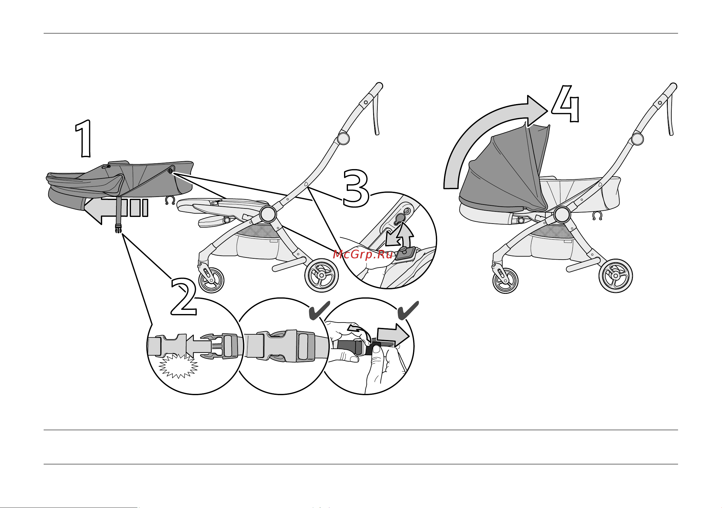 Mamas&Papas Airo (9599462R1-3) Grey Marl Руководство по эксплуатации онлайн [30/44] 805700