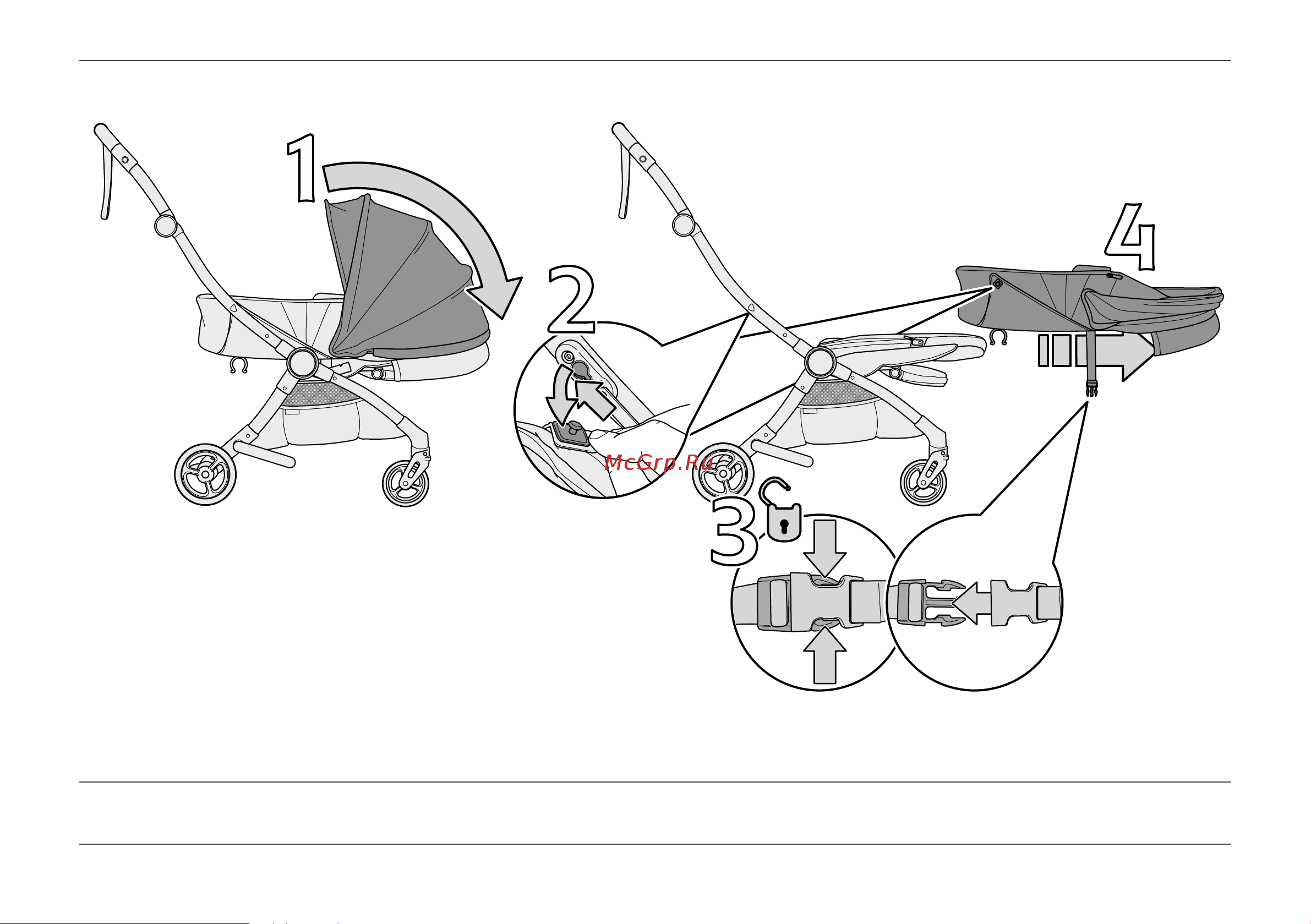 Mamas&Papas Airo (9599462R1-3) Grey Marl Руководство по эксплуатации онлайн [34/44] 805700
