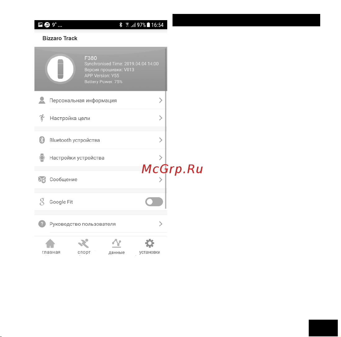 Bizzaro F380 Руководство по эксплуатации онлайн [21/30] 805712