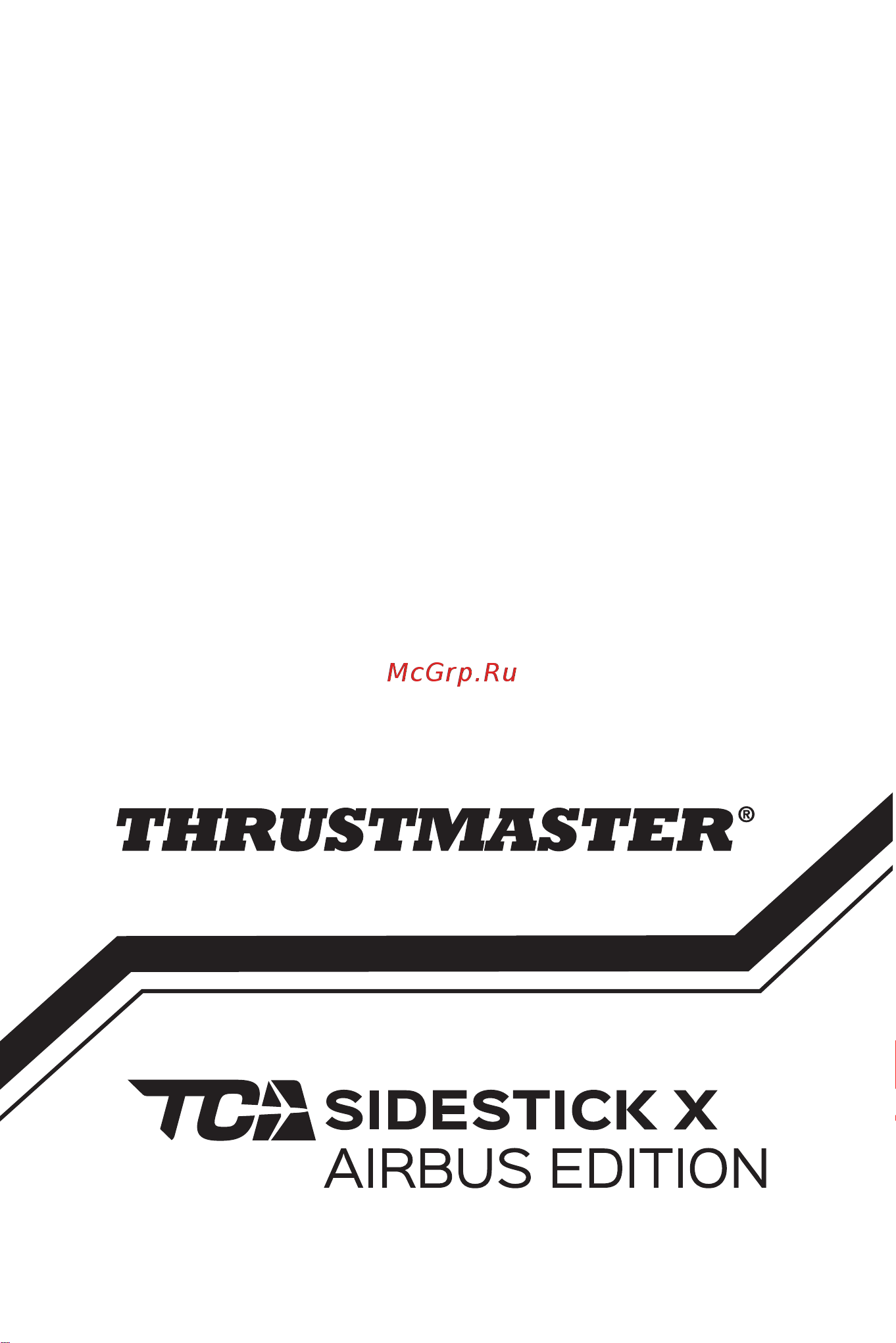 Thrustmaster TCA SIDESTICK X AIRBUS EDITION Руководство по эксплуатации онлайн