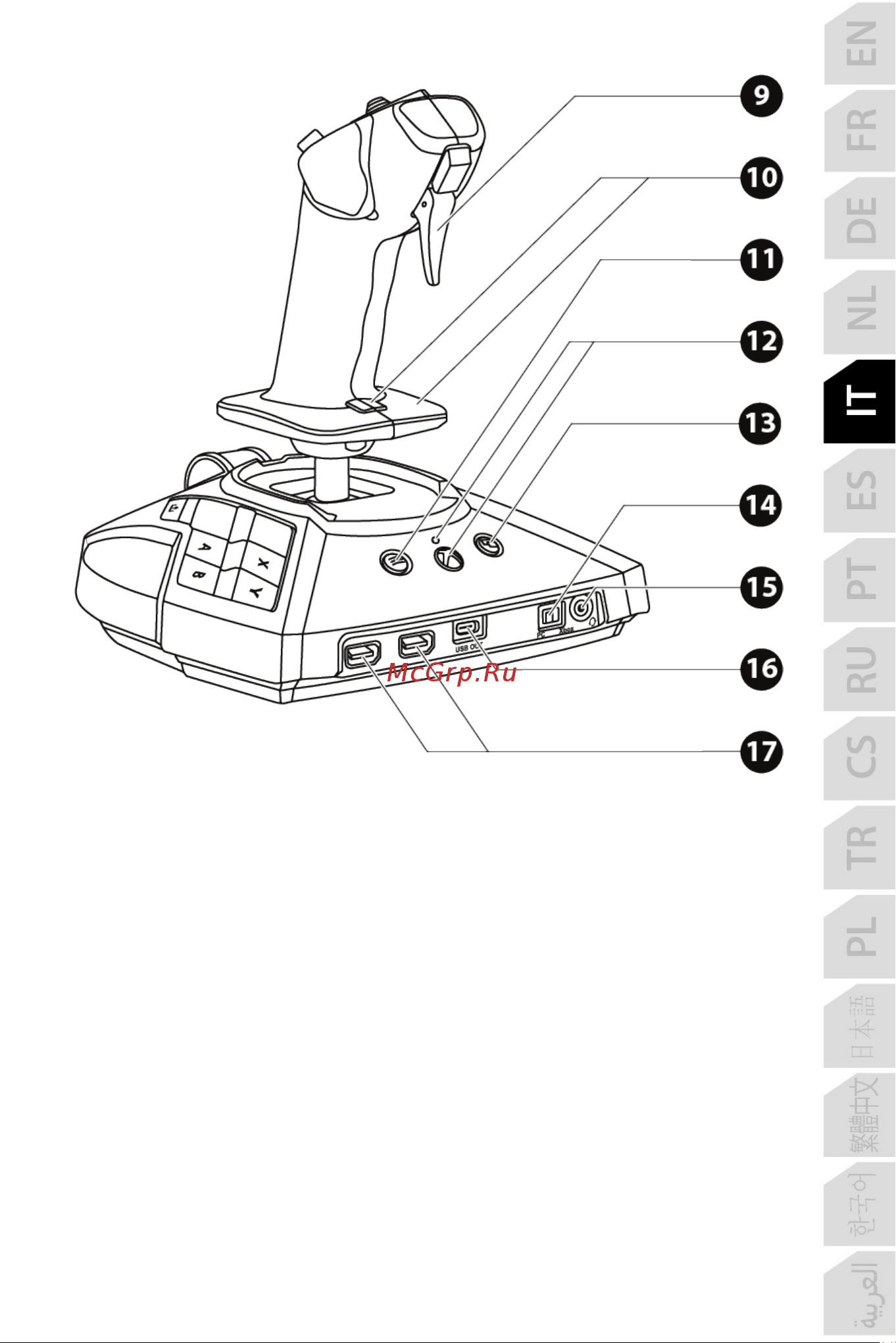 Thrustmaster TCA SIDESTICK X AIRBUS EDITION Руководство по эксплуатации онлайн [144/730] 806117