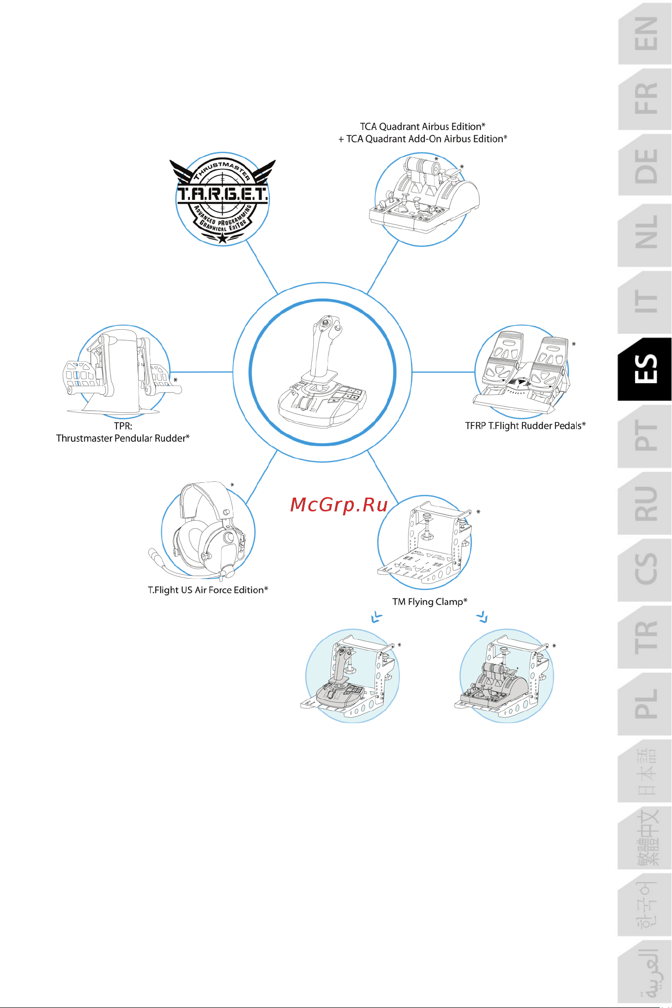 Thrustmaster TCA SIDESTICK X AIRBUS EDITION [199/730] Ecosistema tca