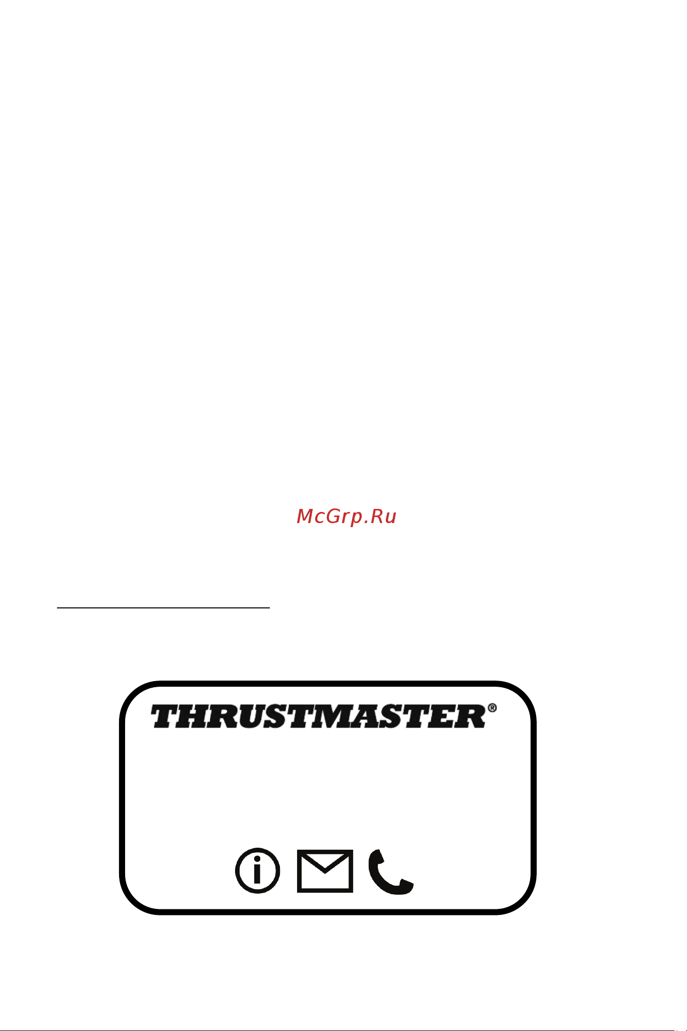 Thrustmaster TCA SIDESTICK X AIRBUS EDITION [210/730] Soporte técnico