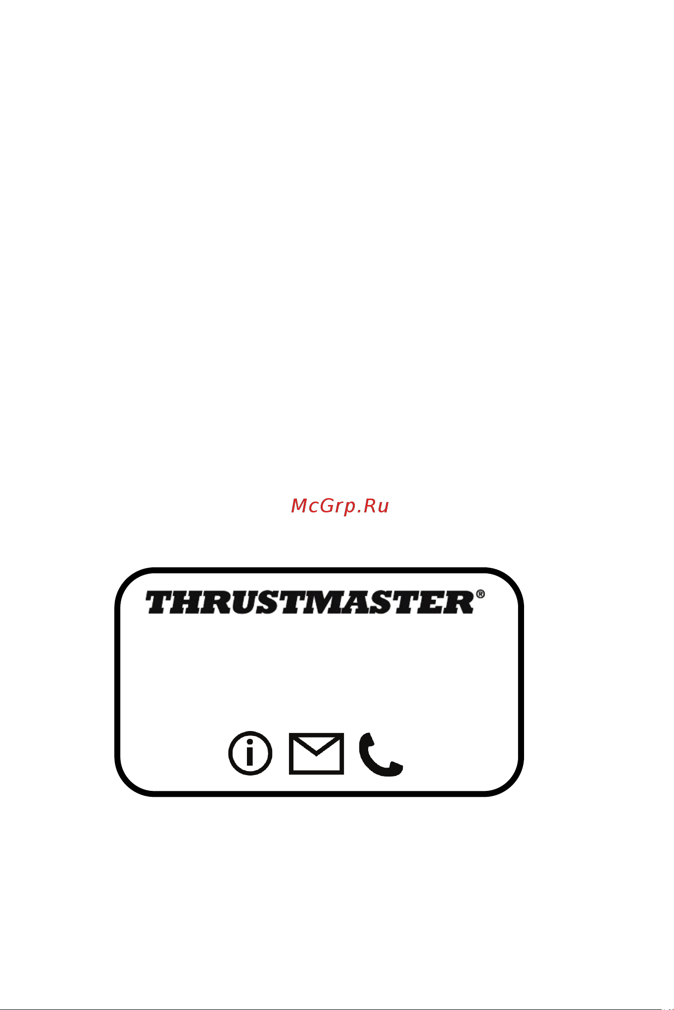 Thrustmaster TCA SIDESTICK X AIRBUS EDITION [280/730] Веб сайт технической