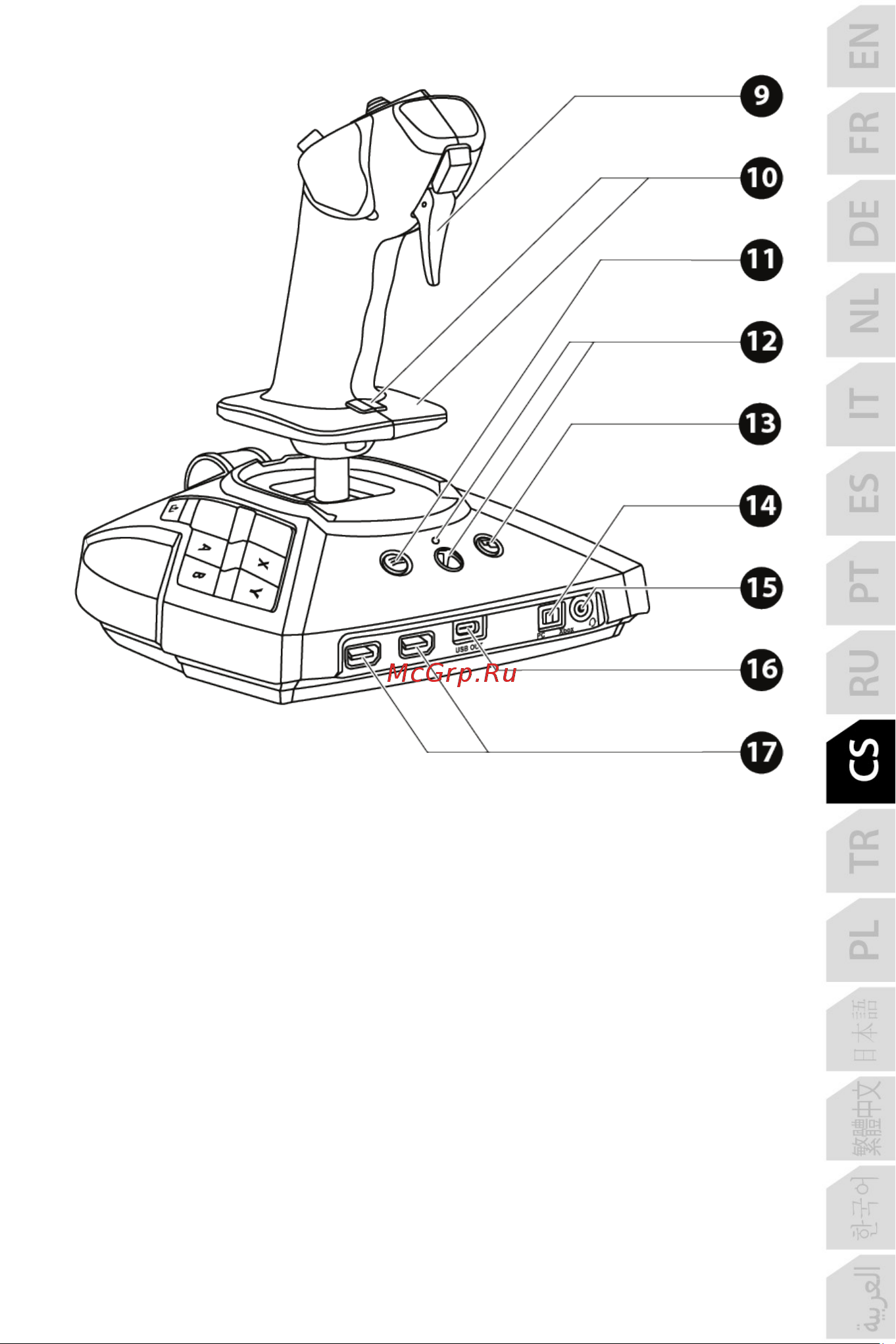 Thrustmaster TCA SIDESTICK X AIRBUS EDITION Руководство по эксплуатации онлайн [284/730] 806117