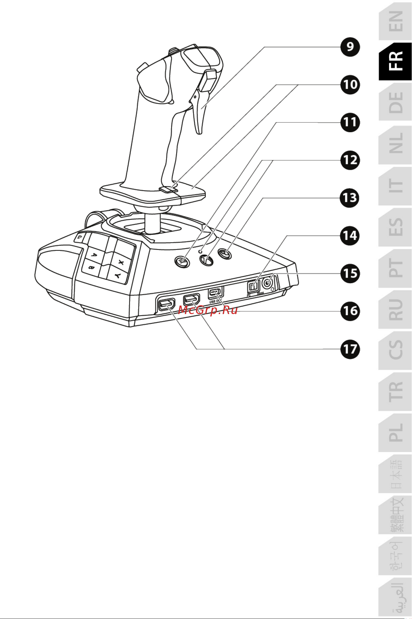 Thrustmaster TCA SIDESTICK X AIRBUS EDITION Руководство по эксплуатации онлайн [39/730] 806117