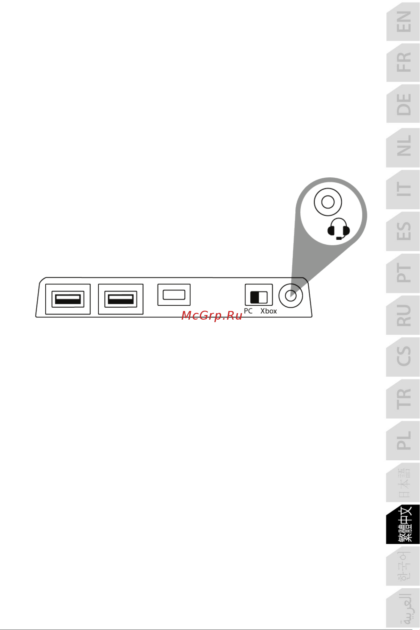 Thrustmaster TCA SIDESTICK X AIRBUS EDITION [461/730] 多向 苦力帽 開關