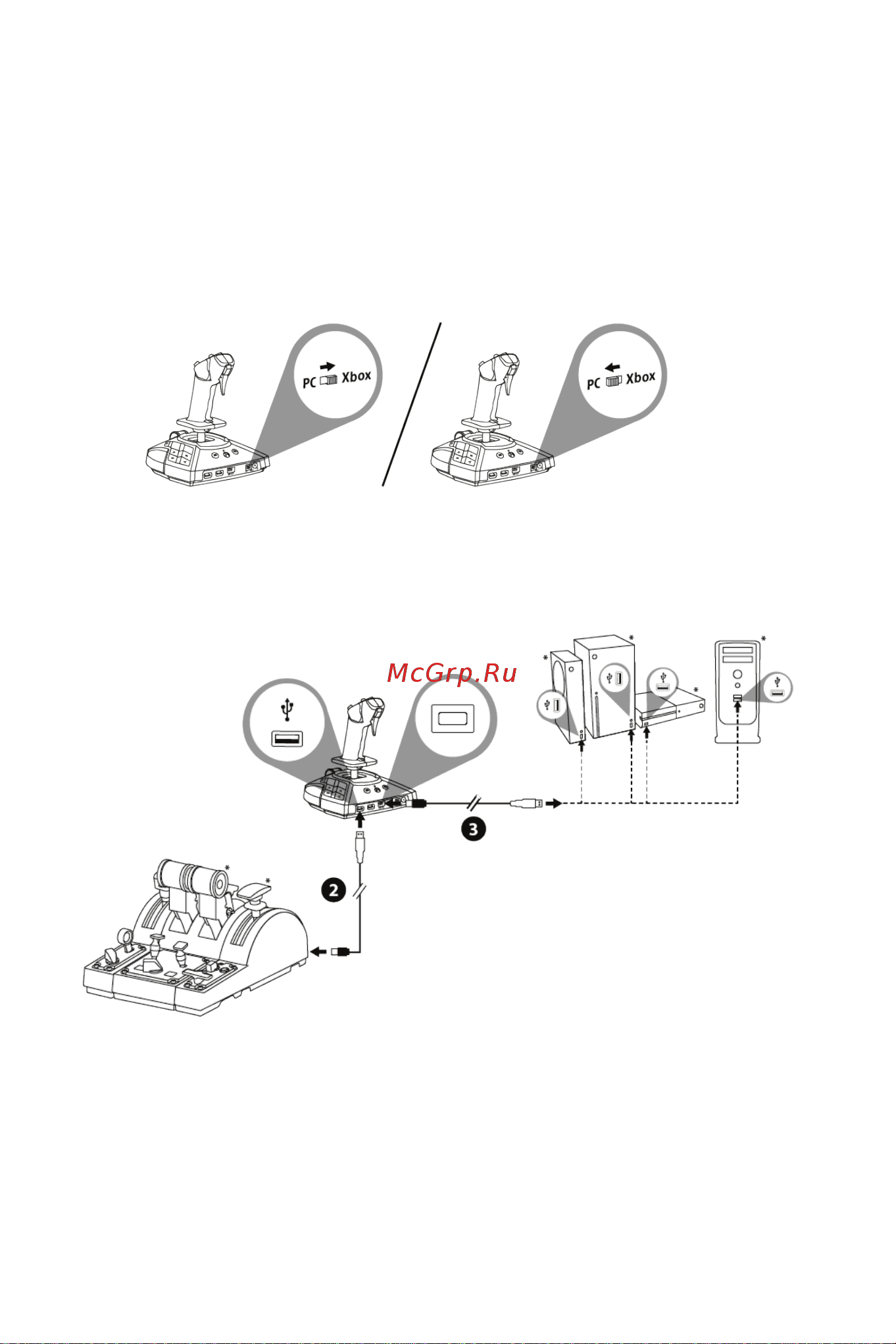Thrustmaster TCA SIDESTICK X AIRBUS EDITION [472/730] 安裝 tca sidestick x airbus edition 以搭配 tca quadrant airbus edition 與 tpr tfrp 方向舵系統使用