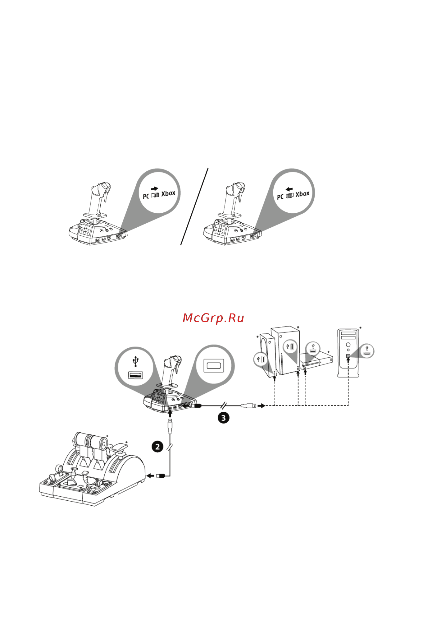 Thrustmaster TCA SIDESTICK X AIRBUS EDITION [54/730] Installation du tca sidestick x airbus edition combiné aux tca quadrant airbus edition et aux palonniers tpr et tfrp
