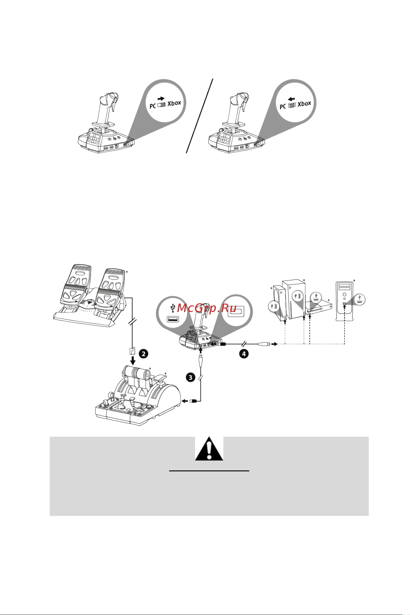 Thrustmaster TCA SIDESTICK X AIRBUS EDITION Руководство по эксплуатации онлайн [540/730] 806117