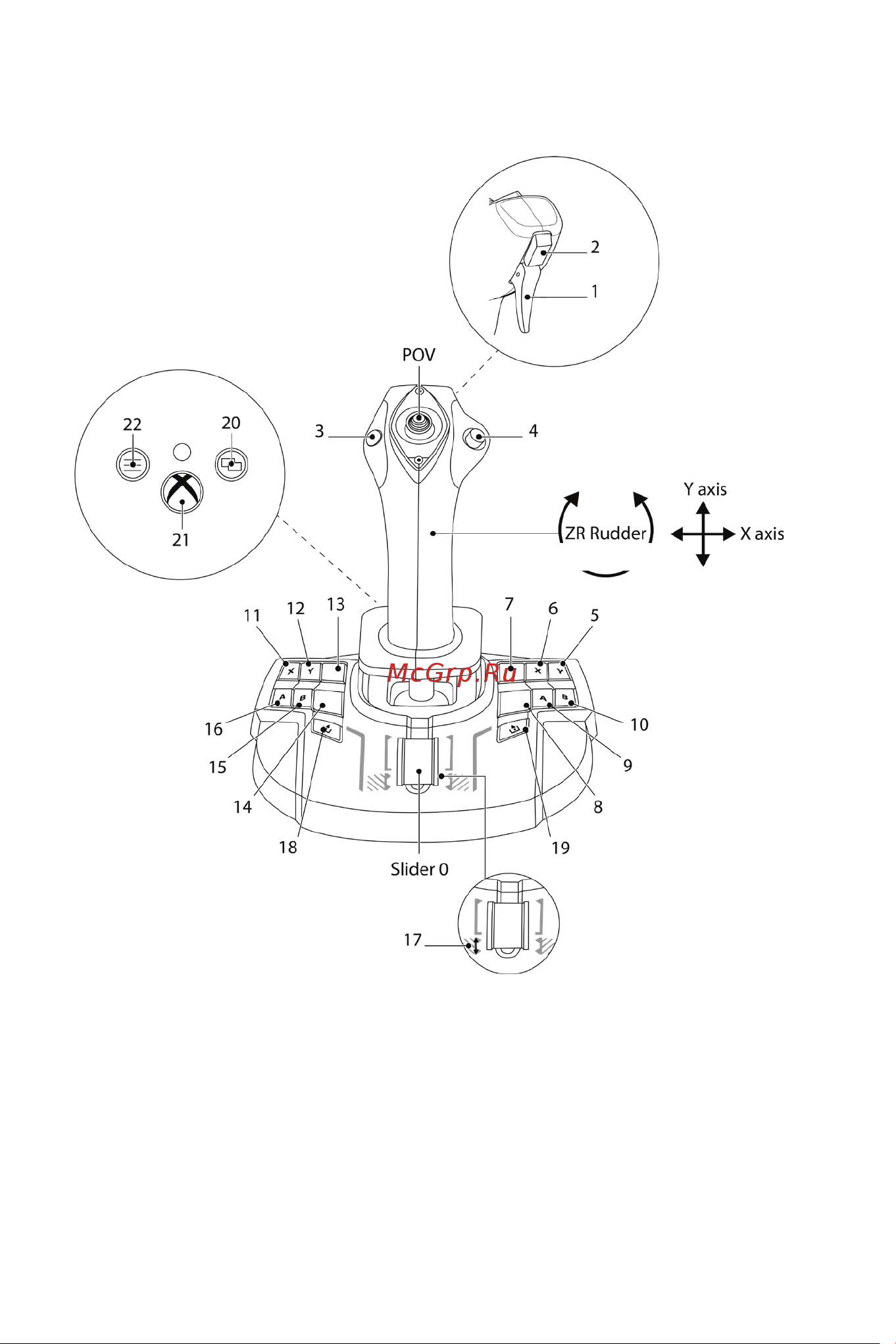 Thrustmaster TCA SIDESTICK X AIRBUS EDITION [677/730] Pc megfeleltetés