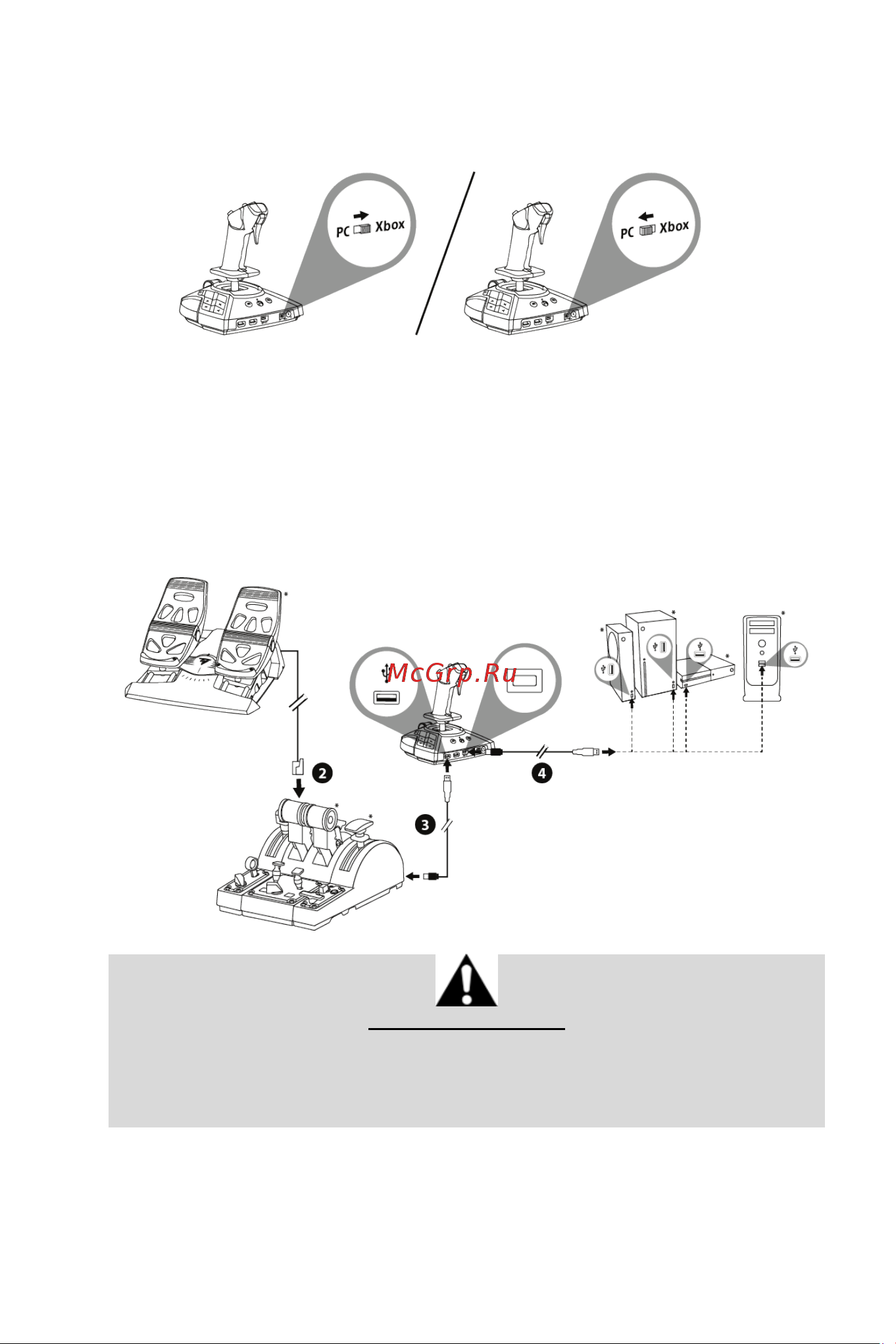 Thrustmaster TCA SIDESTICK X AIRBUS EDITION Руководство по эксплуатации онлайн [715/730] 806117