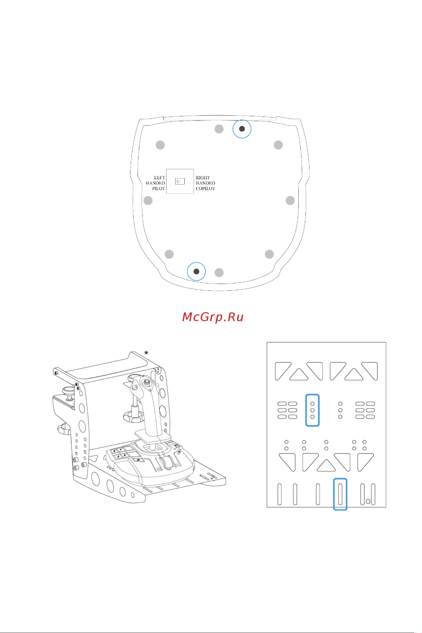 Thrustmaster TCA SIDESTICK X AIRBUS EDITION [724/730] לש הנקתה tca sidestick x airbus edition לע tm flying clamp תרחא תחיינ תבשות וא טיפקוק