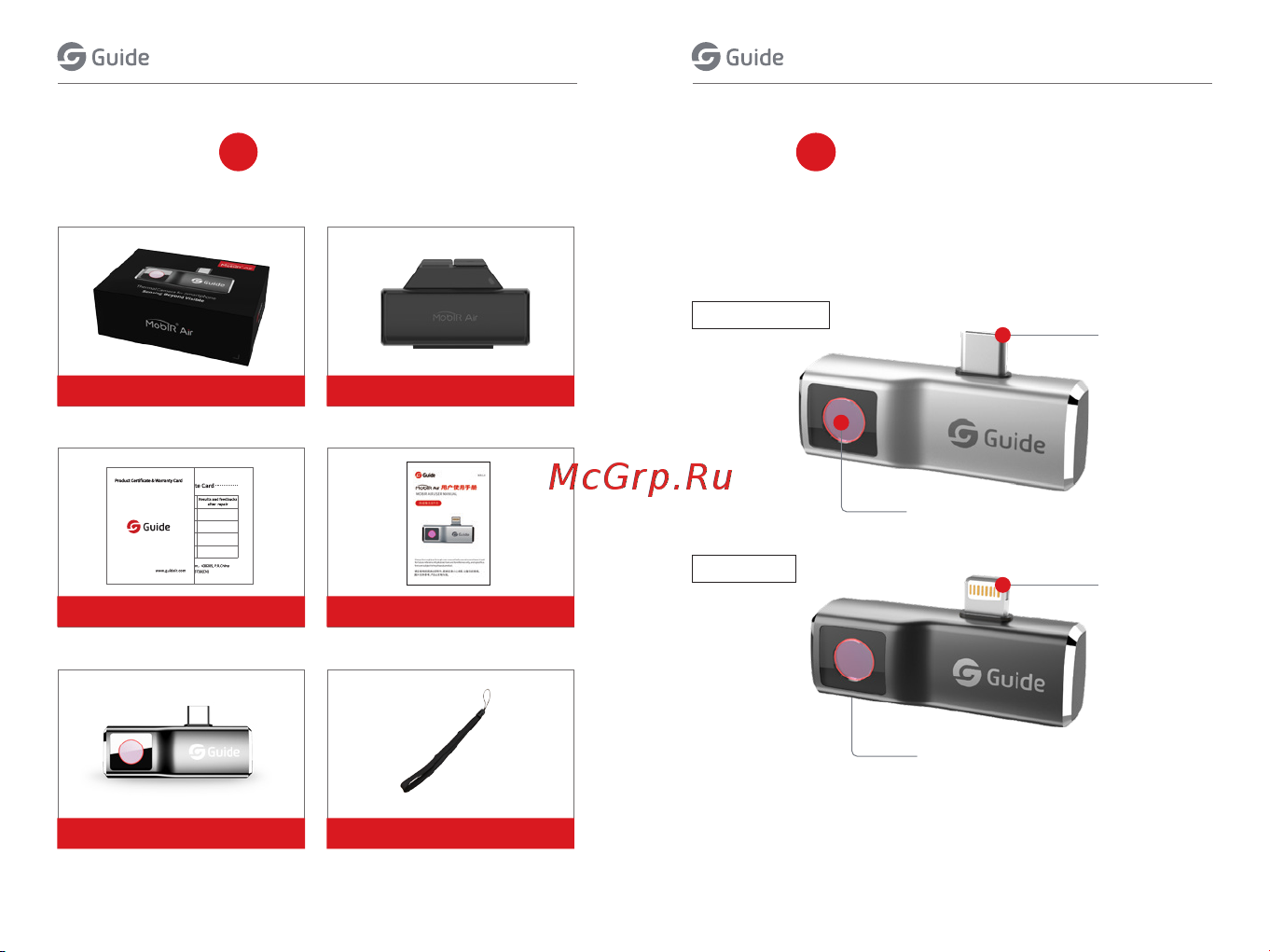 Guide Sensmart Mobir Air 2T Type C Dark Gray [3/8] Описание товара