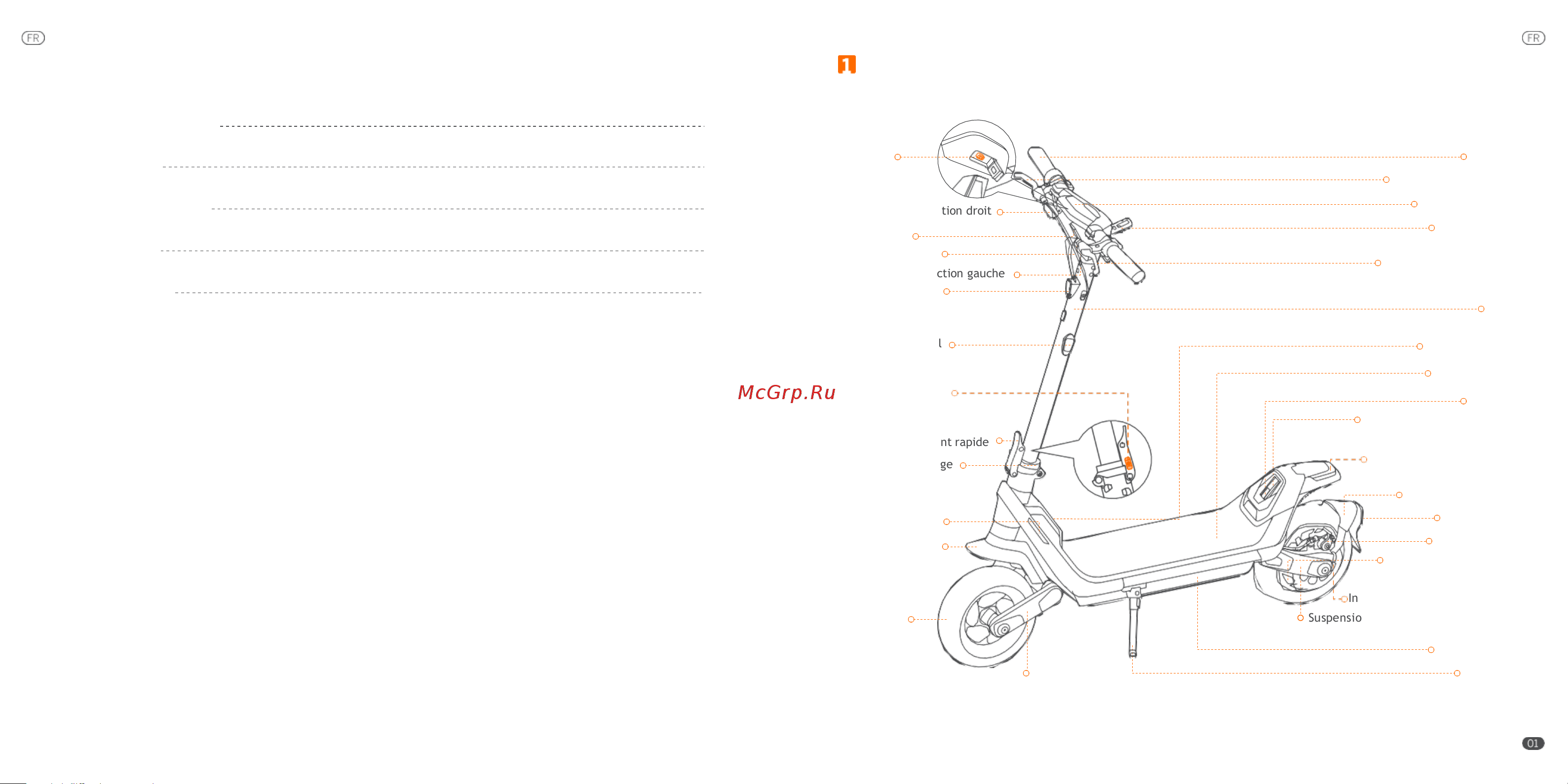 Ninebot by Segway KickScooter P100SU [7/75] Table des matières