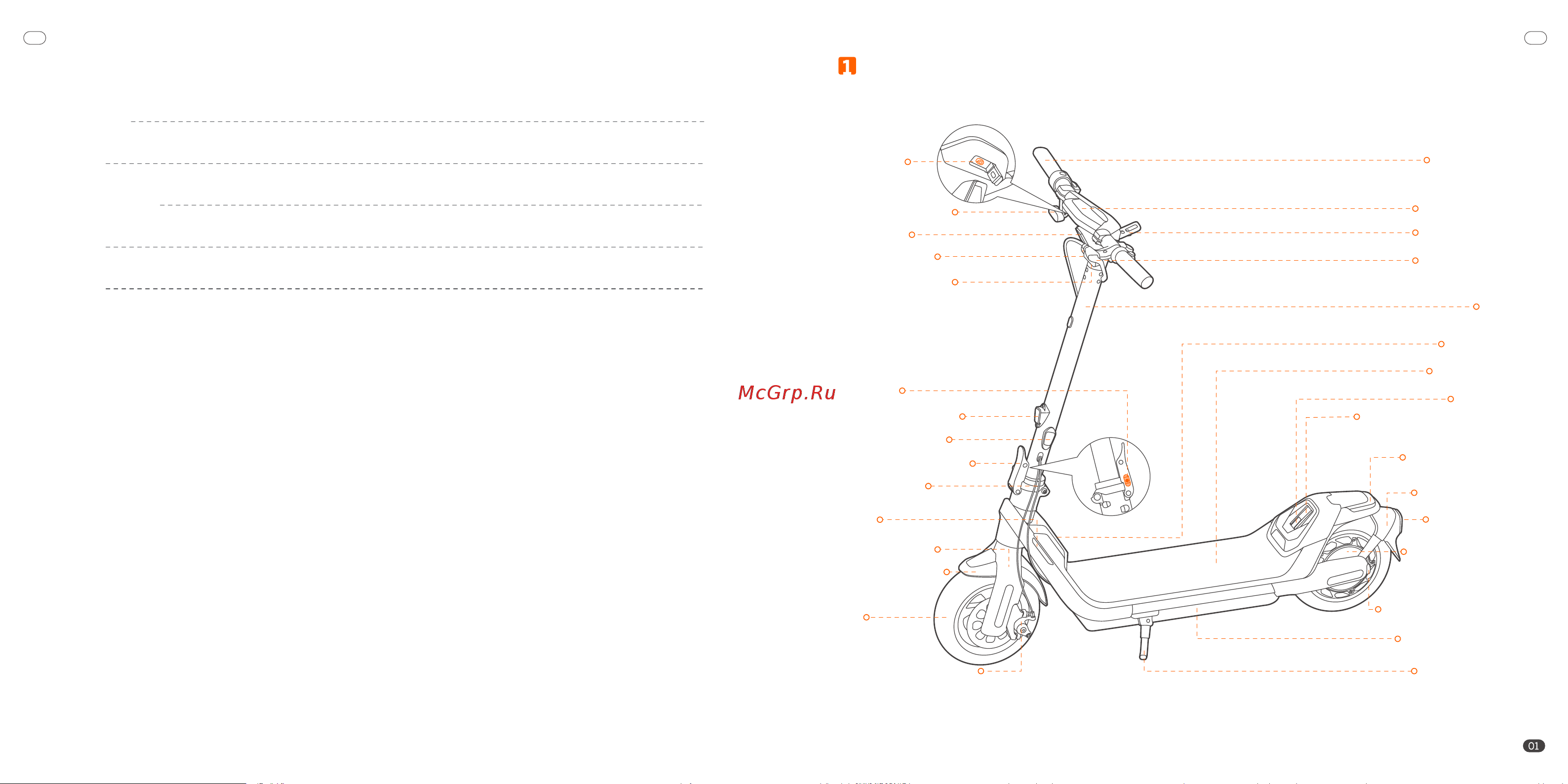 Ninebot by Segway KickScooter P65U [17/27] 図と機能