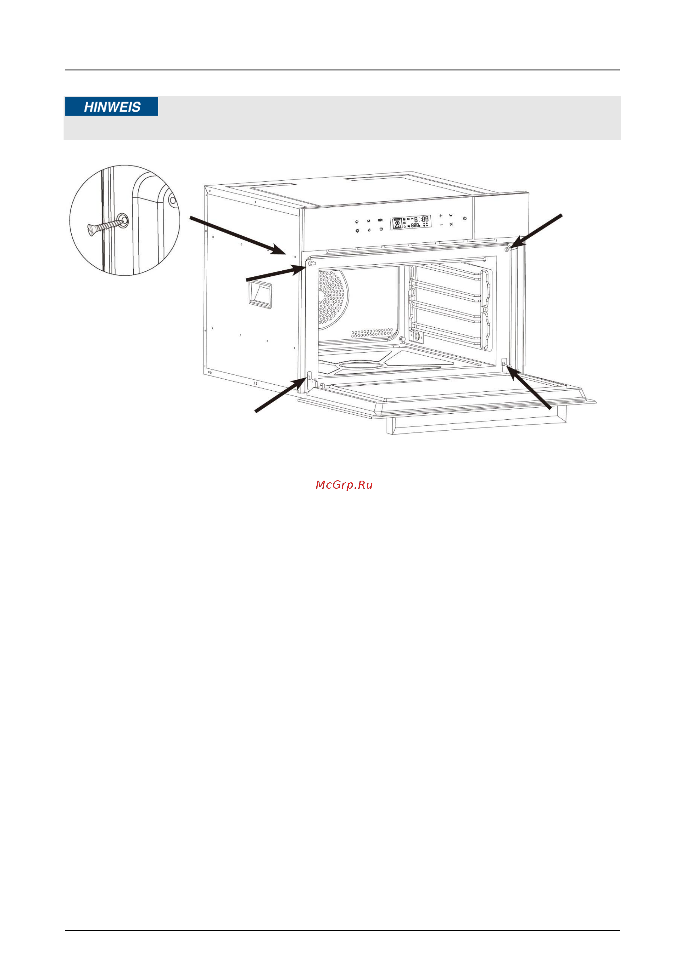 Caso SteamMaster E 56 [78/203] Remarque