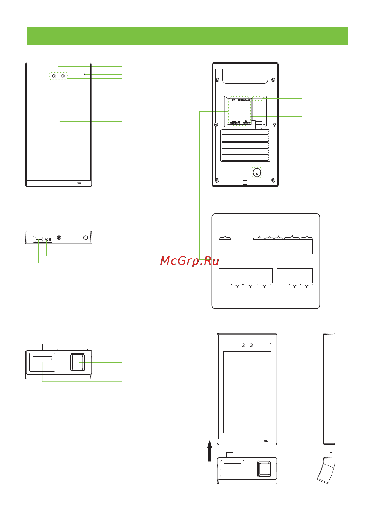 Zkteco FaceDepot-7B [CH] [2/10] Connection interface