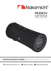 Nakamichi Punch Red Руководство по эксплуатации
