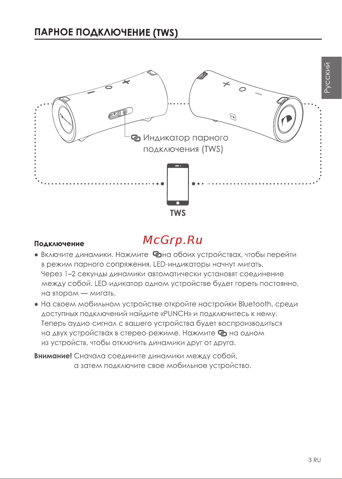 Nakamichi Punch Red Руководство по эксплуатации онлайн [5/22] 806634