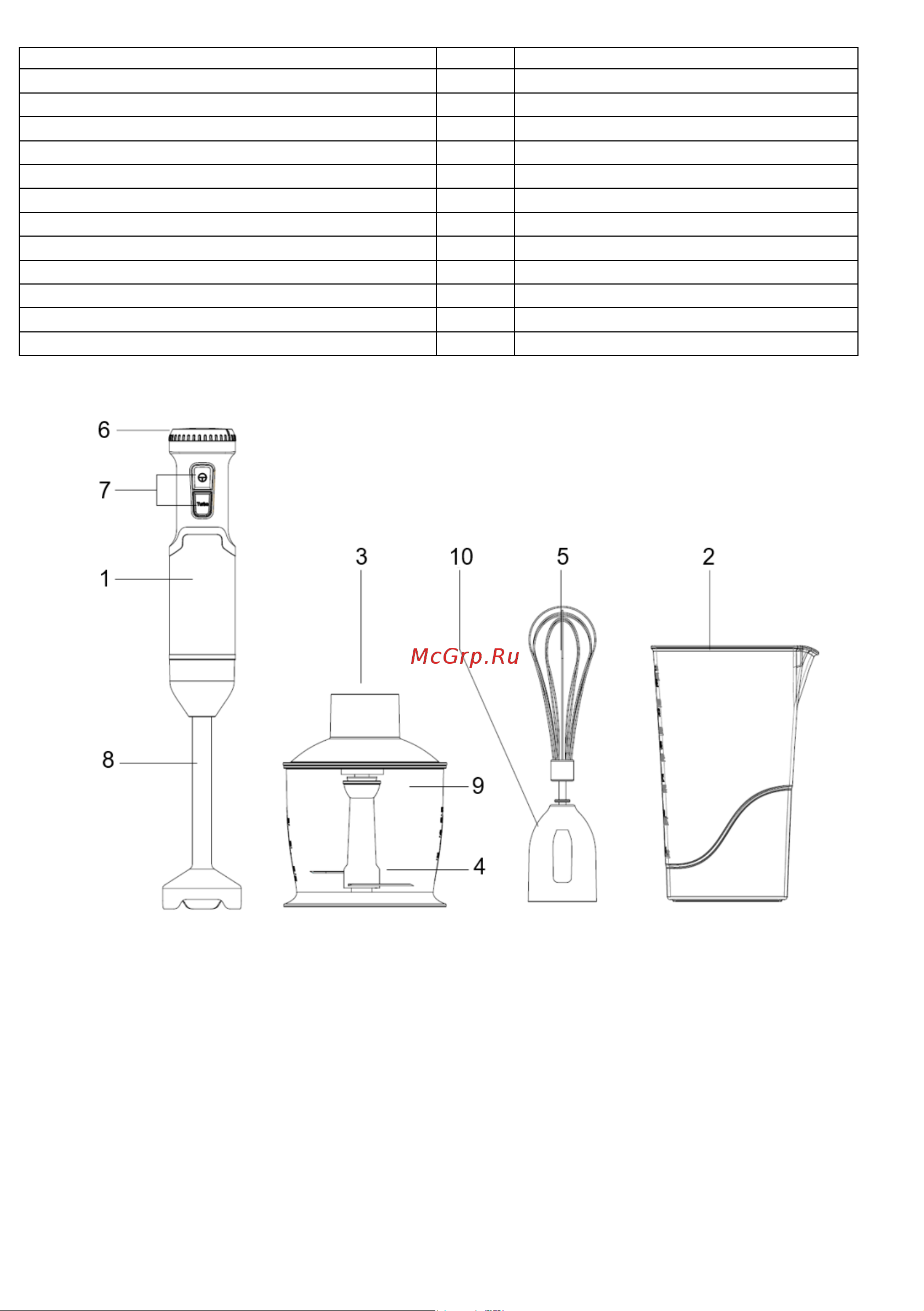 Timberk T-HB42F16 [11/24] Description of the device