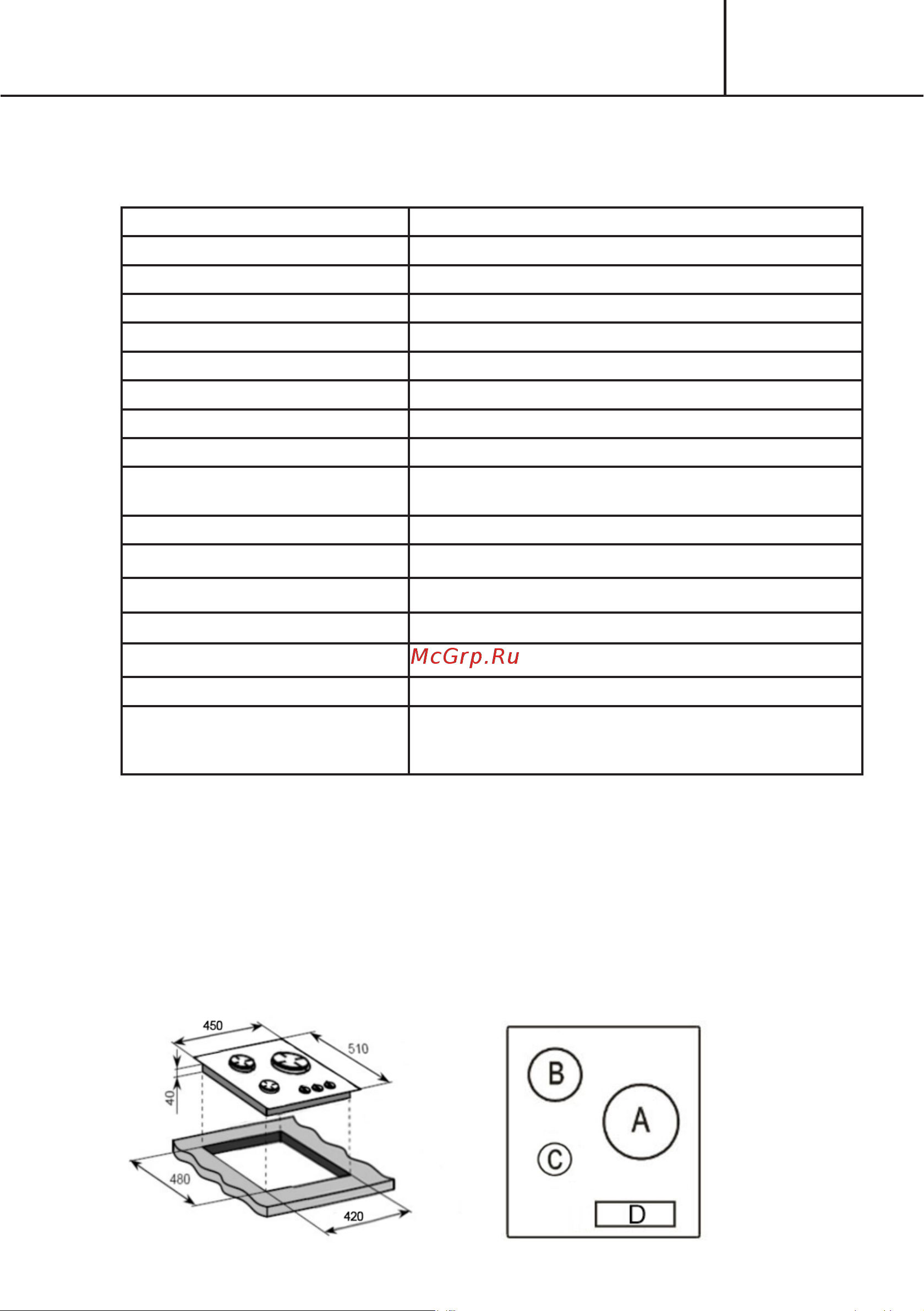 Hebermann HBGS 302.1 X [12/32] Технические характеристики моделей