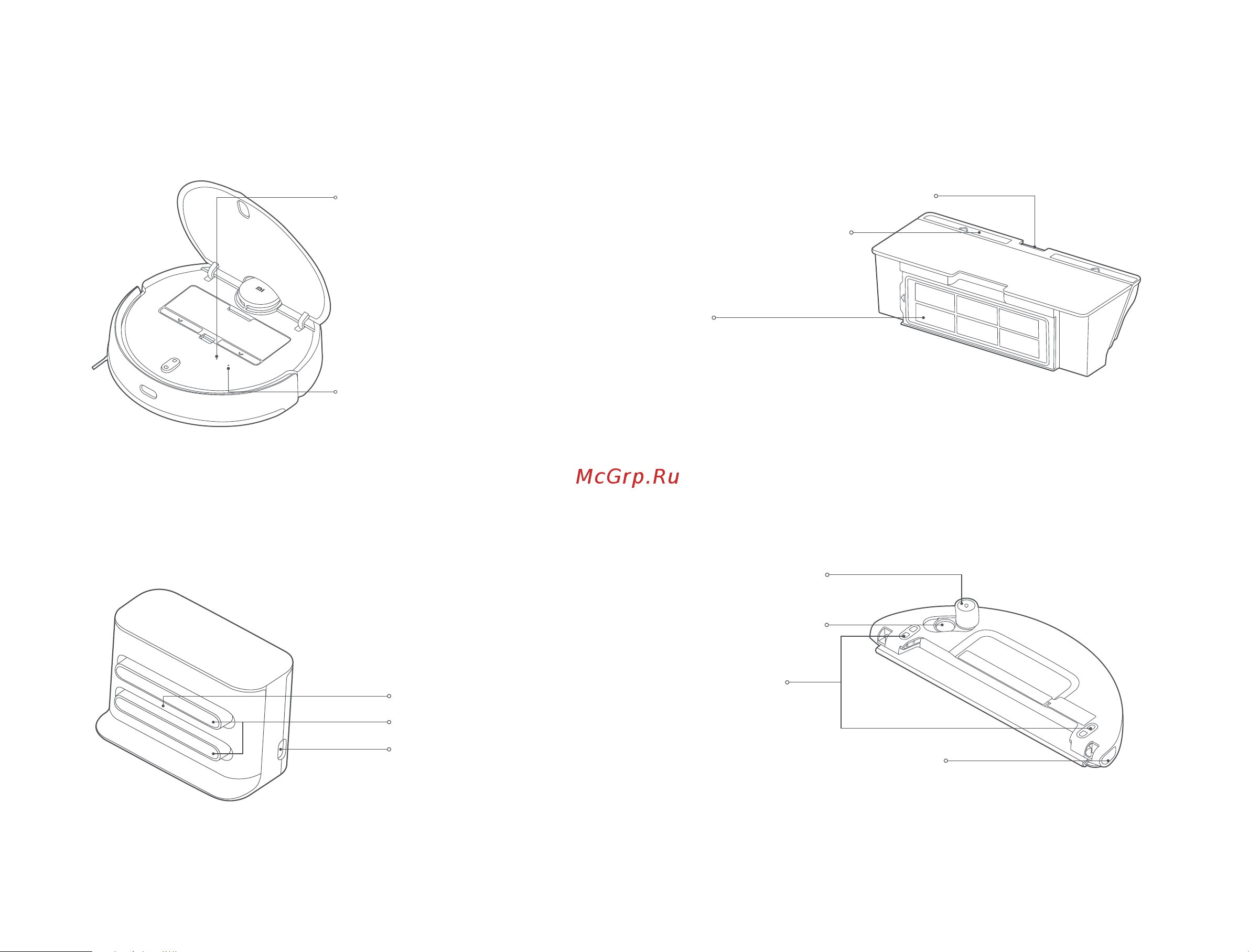 Xiaomi Mi Robot Vacuum-Mop 2 Pro EU Black [118/369] Ladestation
