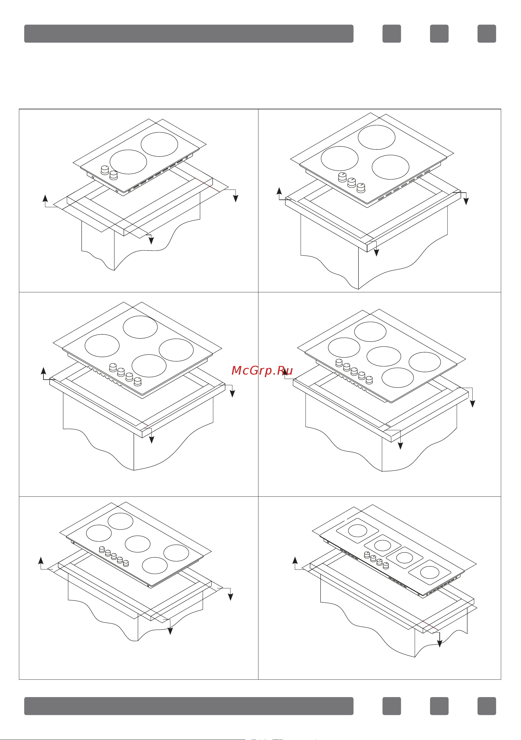Simfer H60V41W517 [23/65] Cooktop of 30 cm
