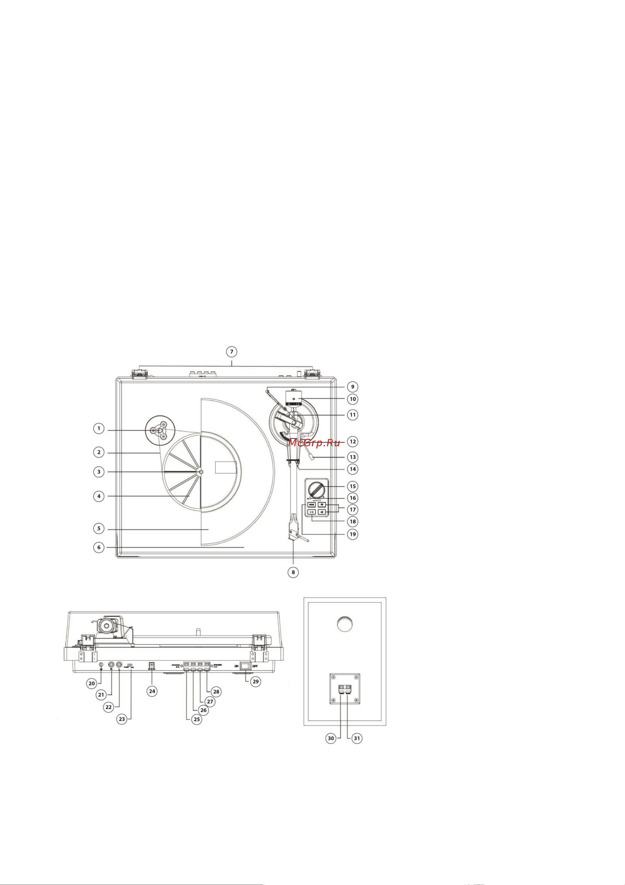 Lenco LS-500 OAK [4/13] Описание продукта